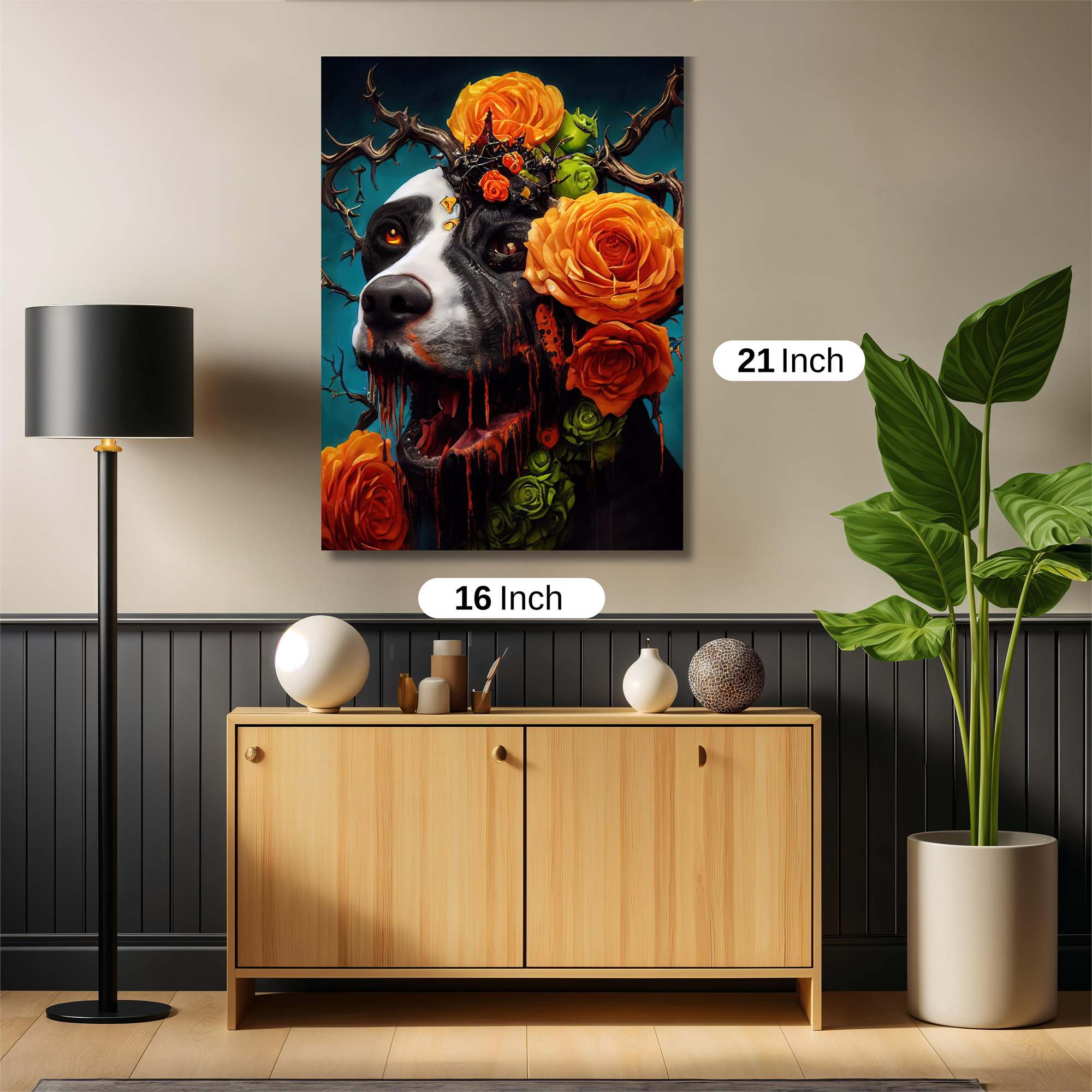 Floral Enigma Safe Wall Magnetic / M