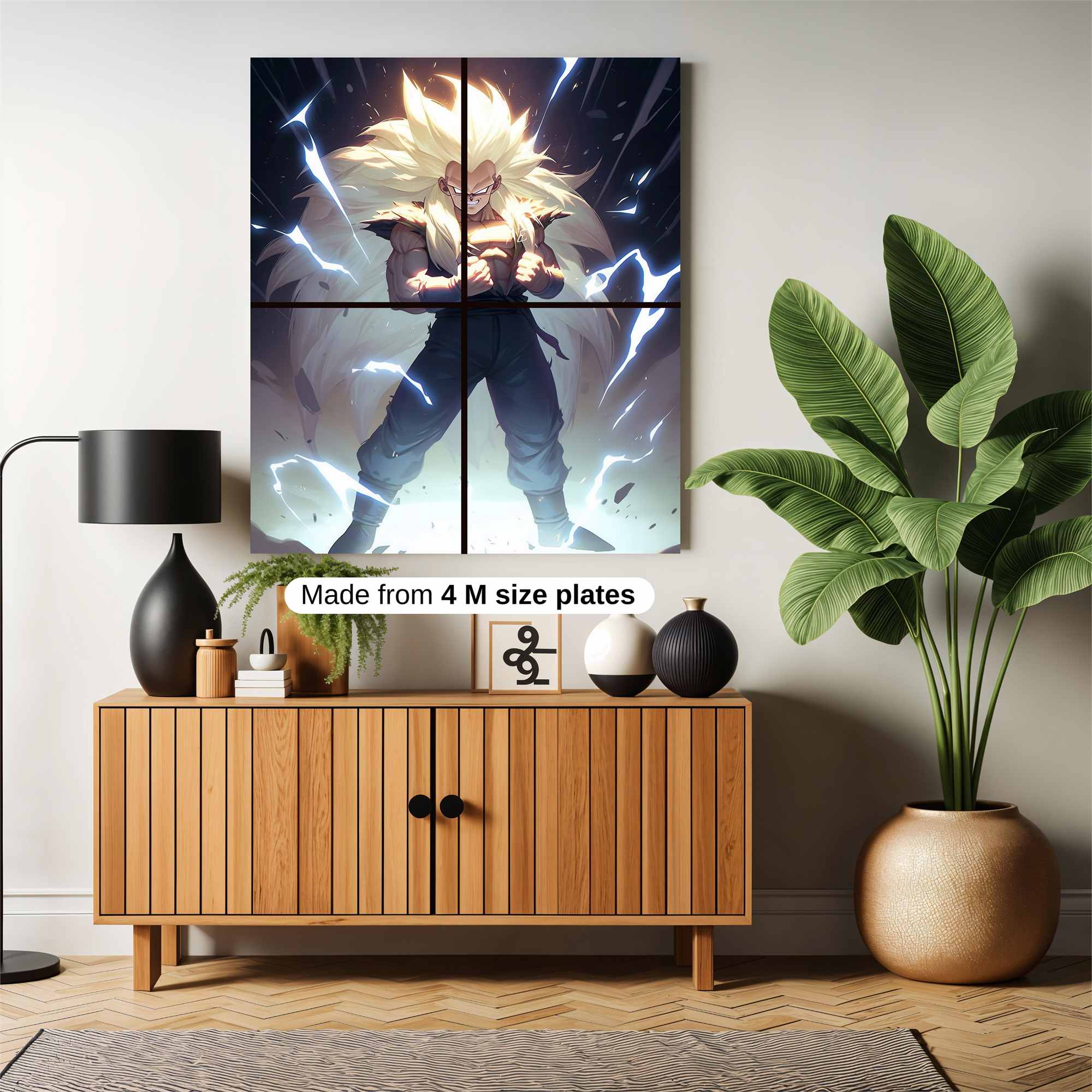 Saiyan Surge Safe Wall Magnetic / M