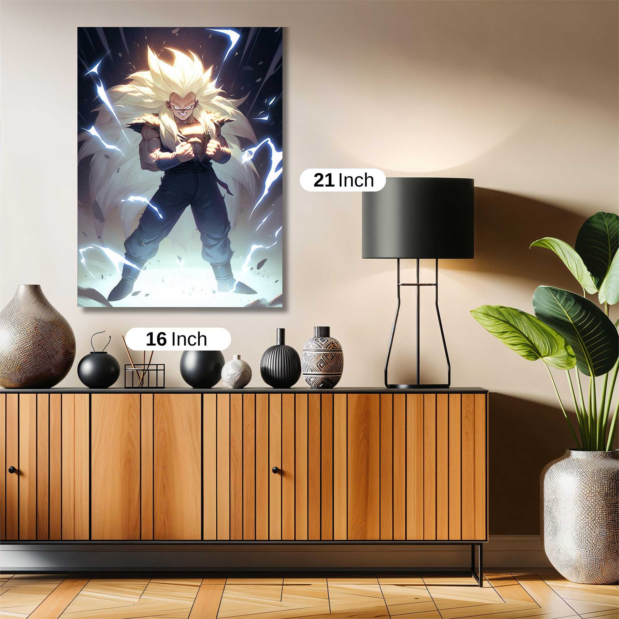 Saiyan Surge Safe Wall Magnetic / M