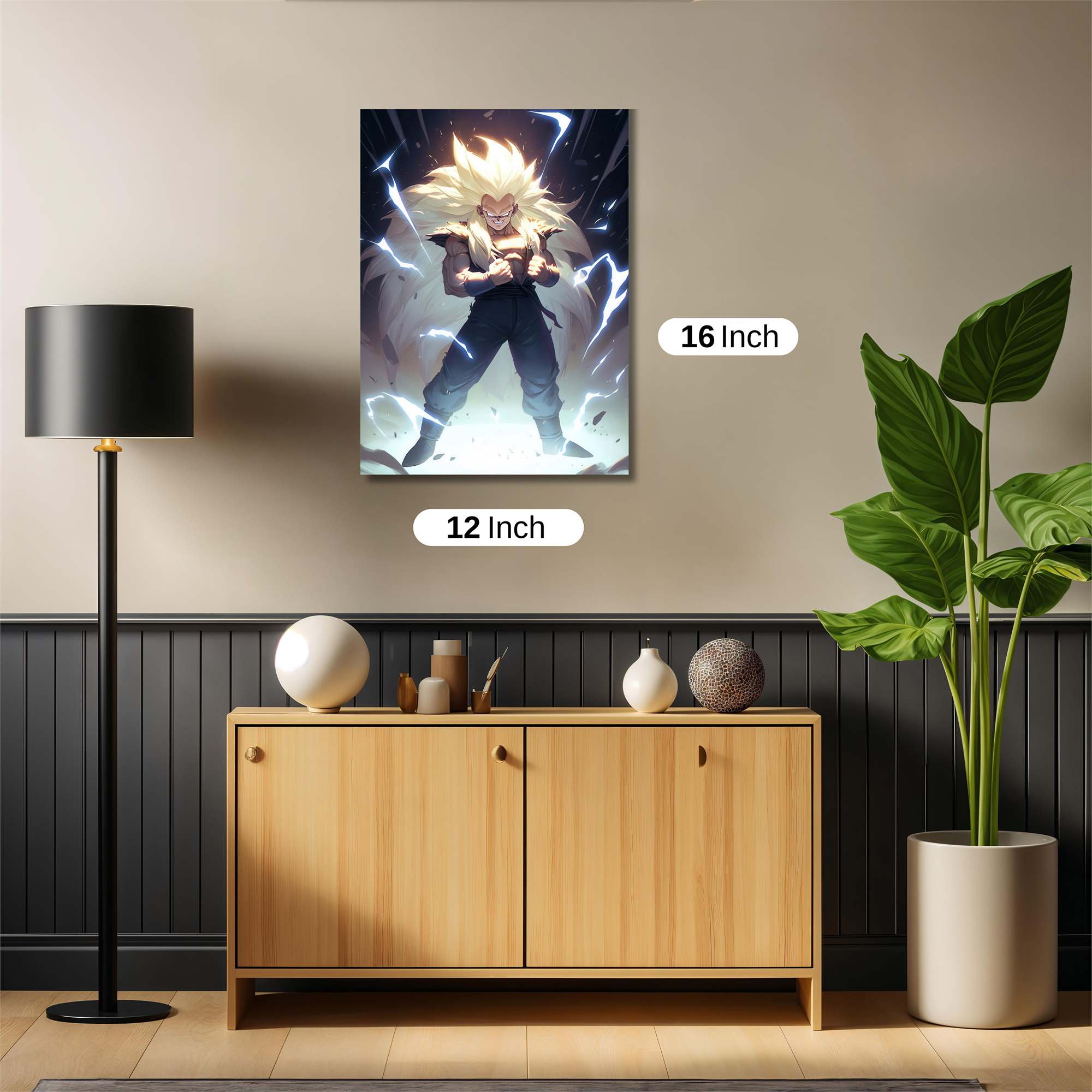 Saiyan Surge Safe Wall Magnetic / M