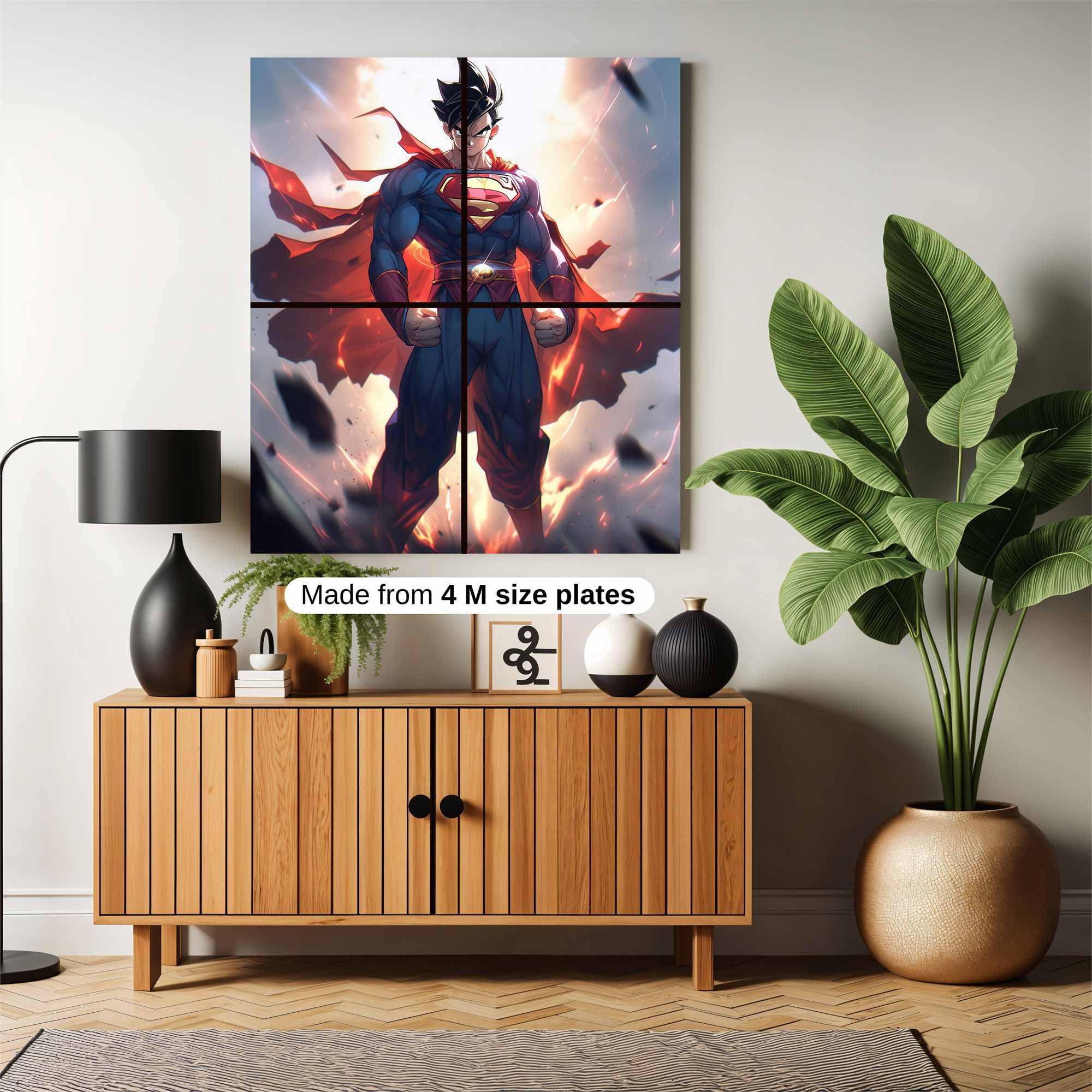 Superman Ascendant Safe Wall Magnetic / M