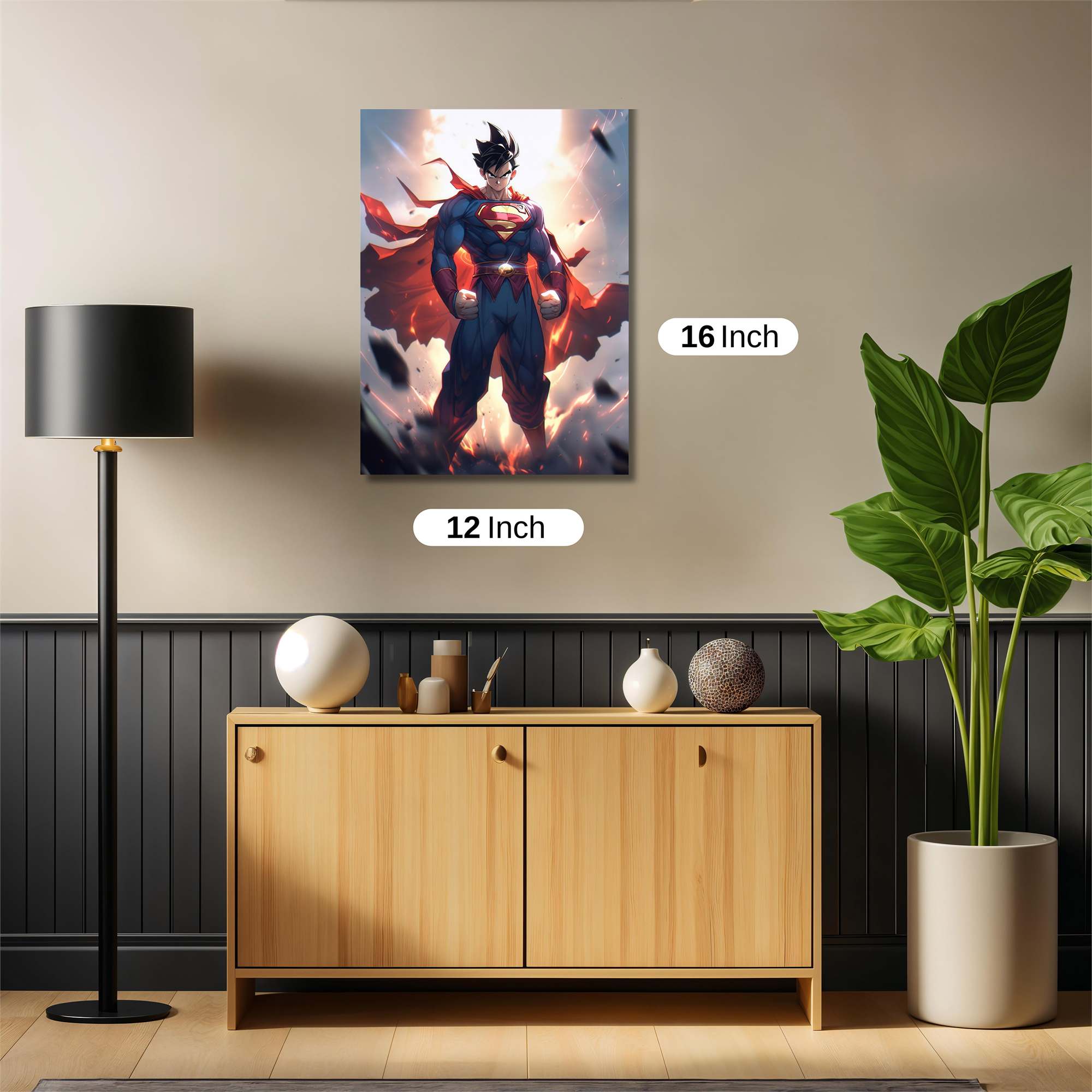 Superman Ascendant Safe Wall Magnetic / M