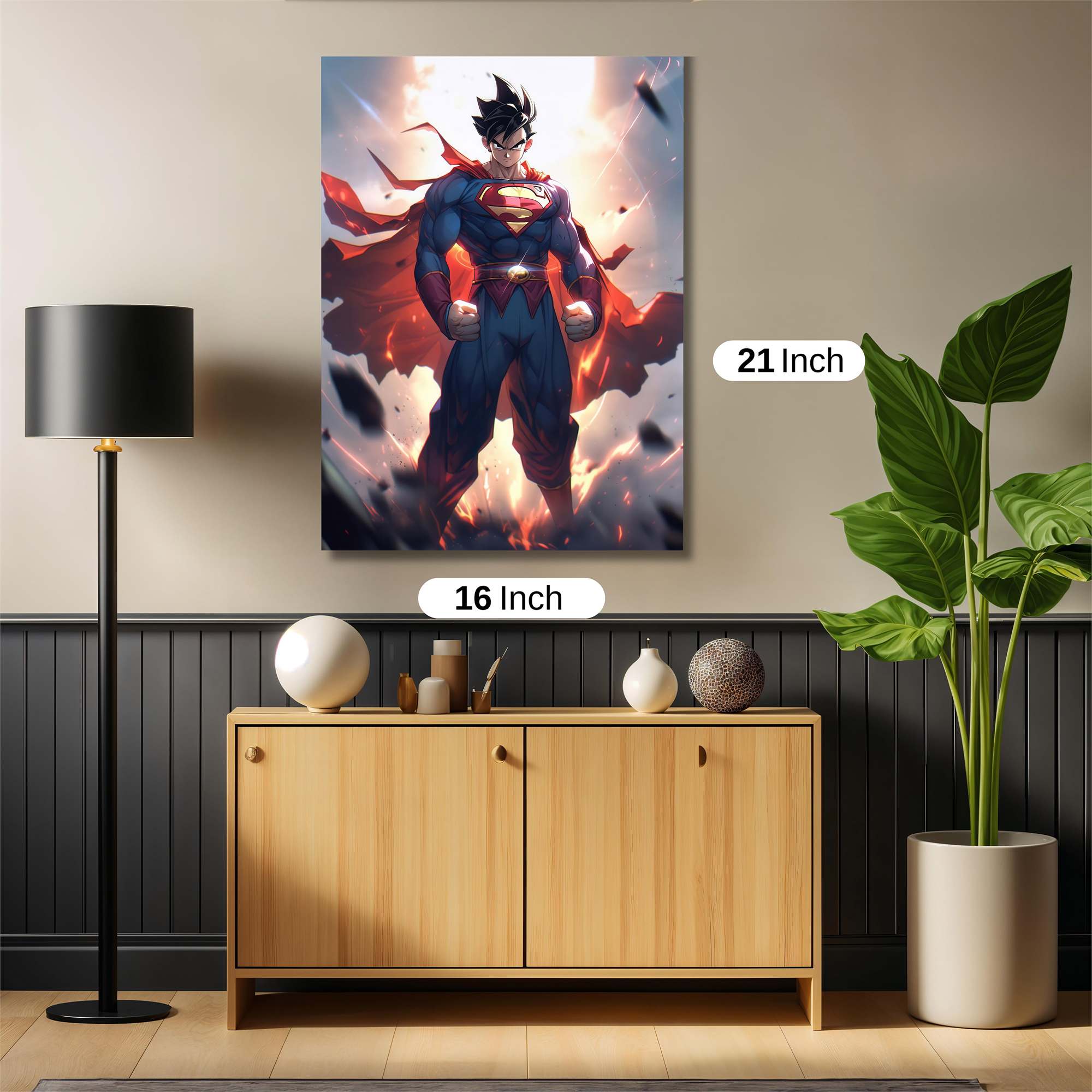 Superman Ascendant Safe Wall Magnetic / M