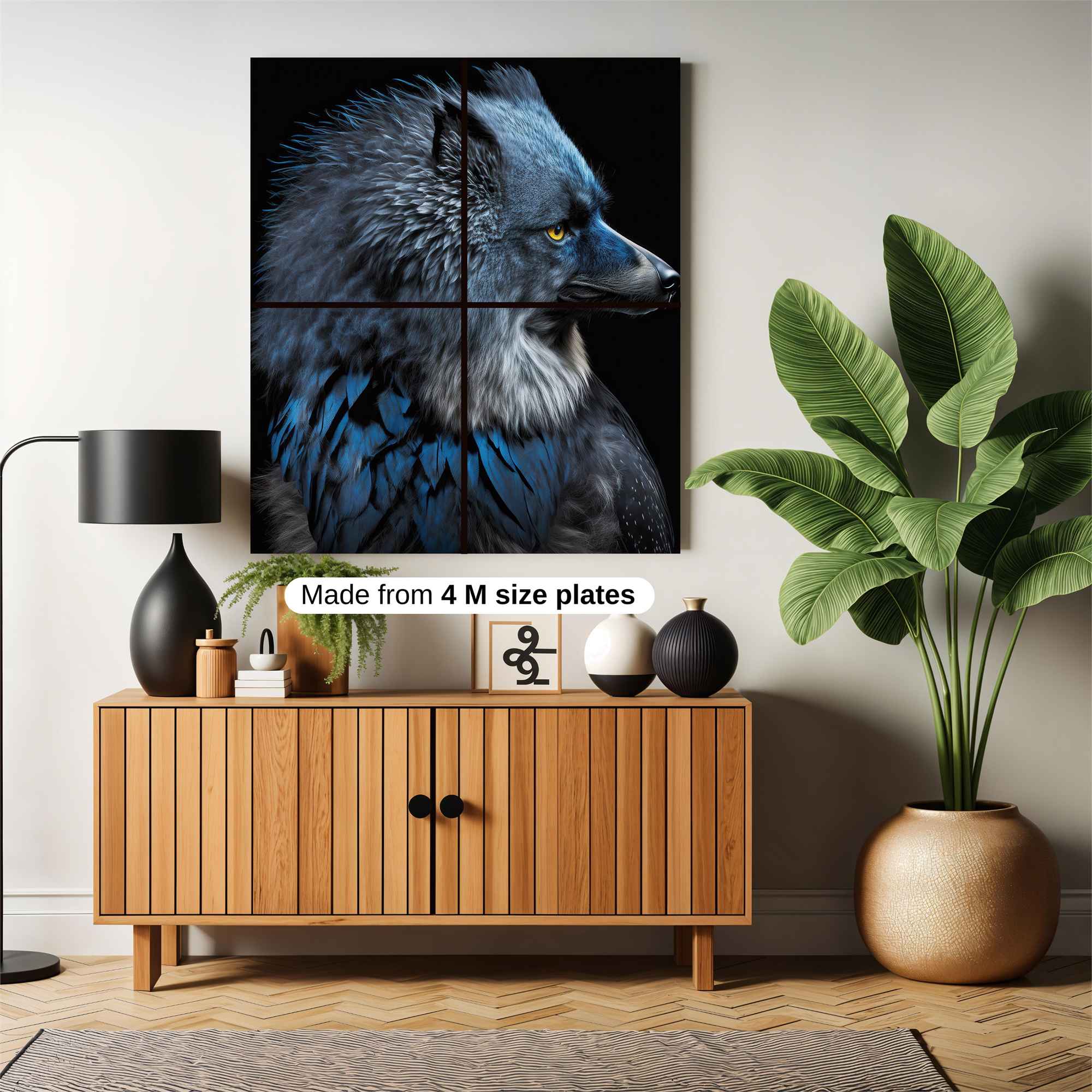 Mystic Howl Safe Wall Magnetic / M