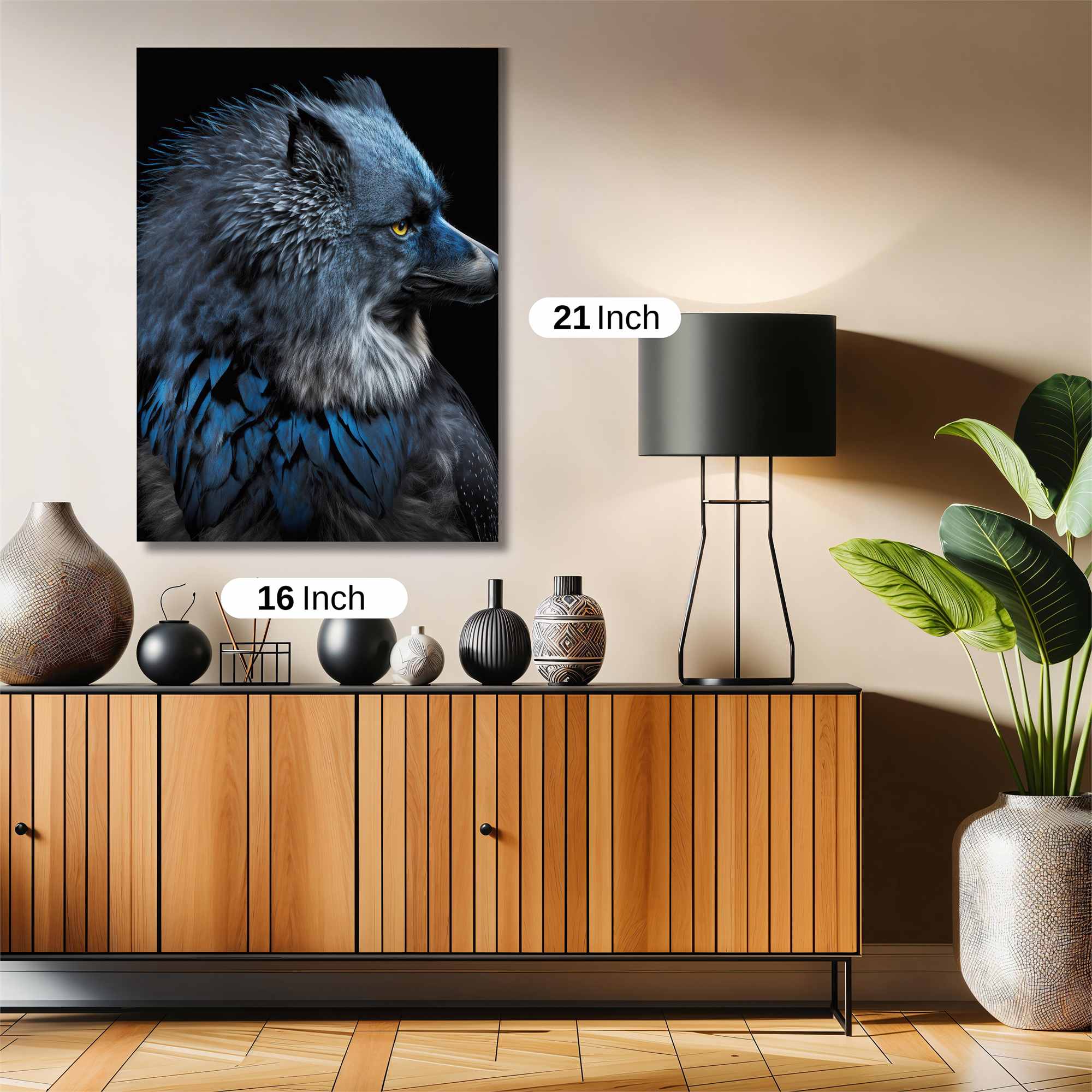 Mystic Howl Safe Wall Magnetic / M