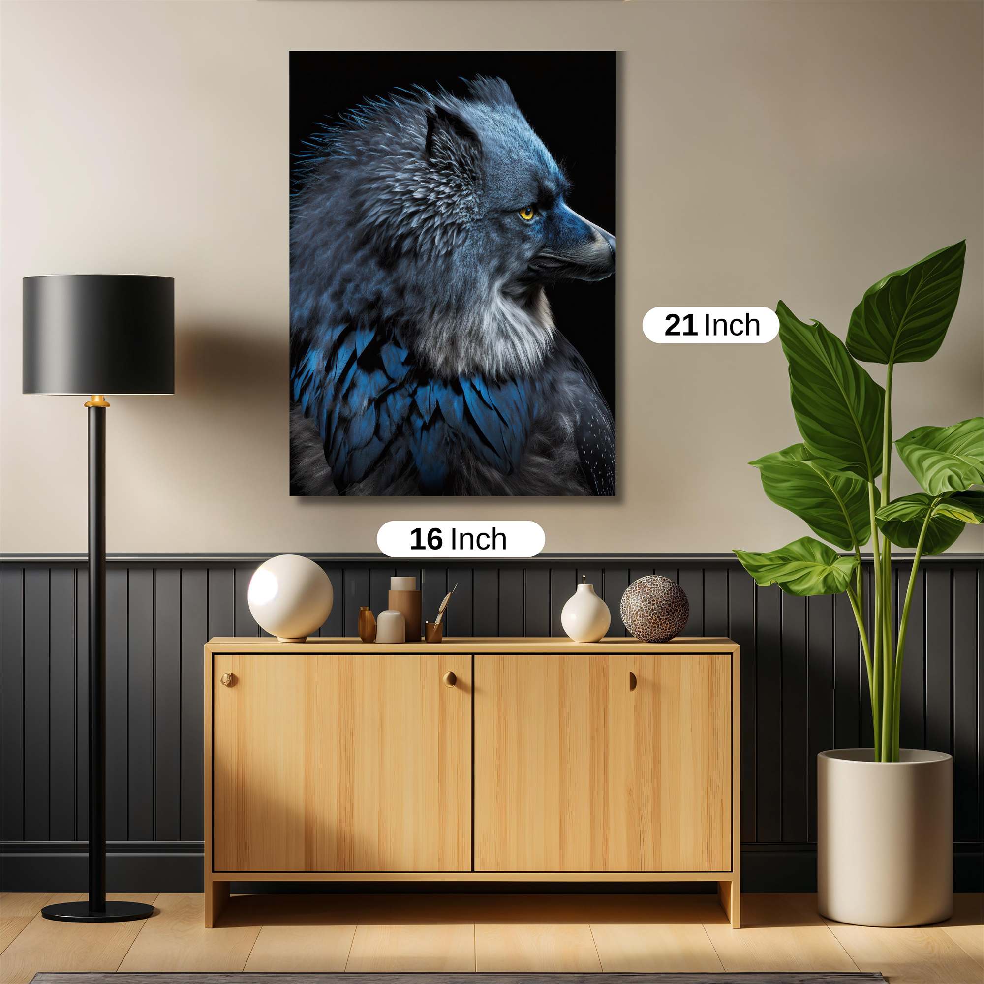 Mystic Howl Safe Wall Magnetic / M