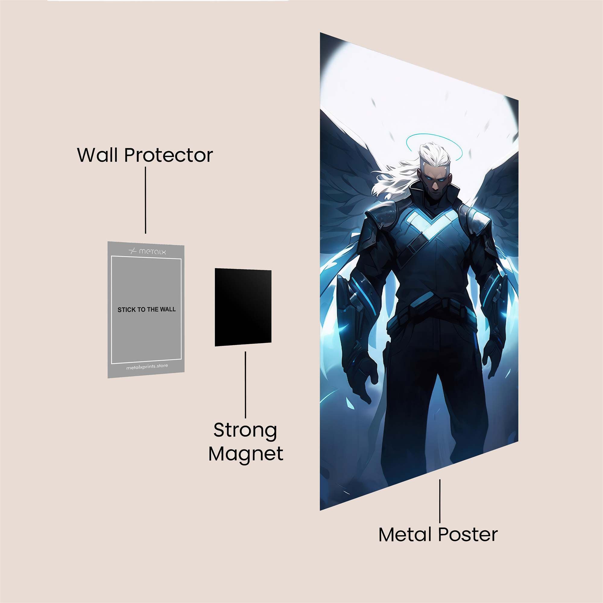 Darkwing Ascension Safe Wall Magnetic / M