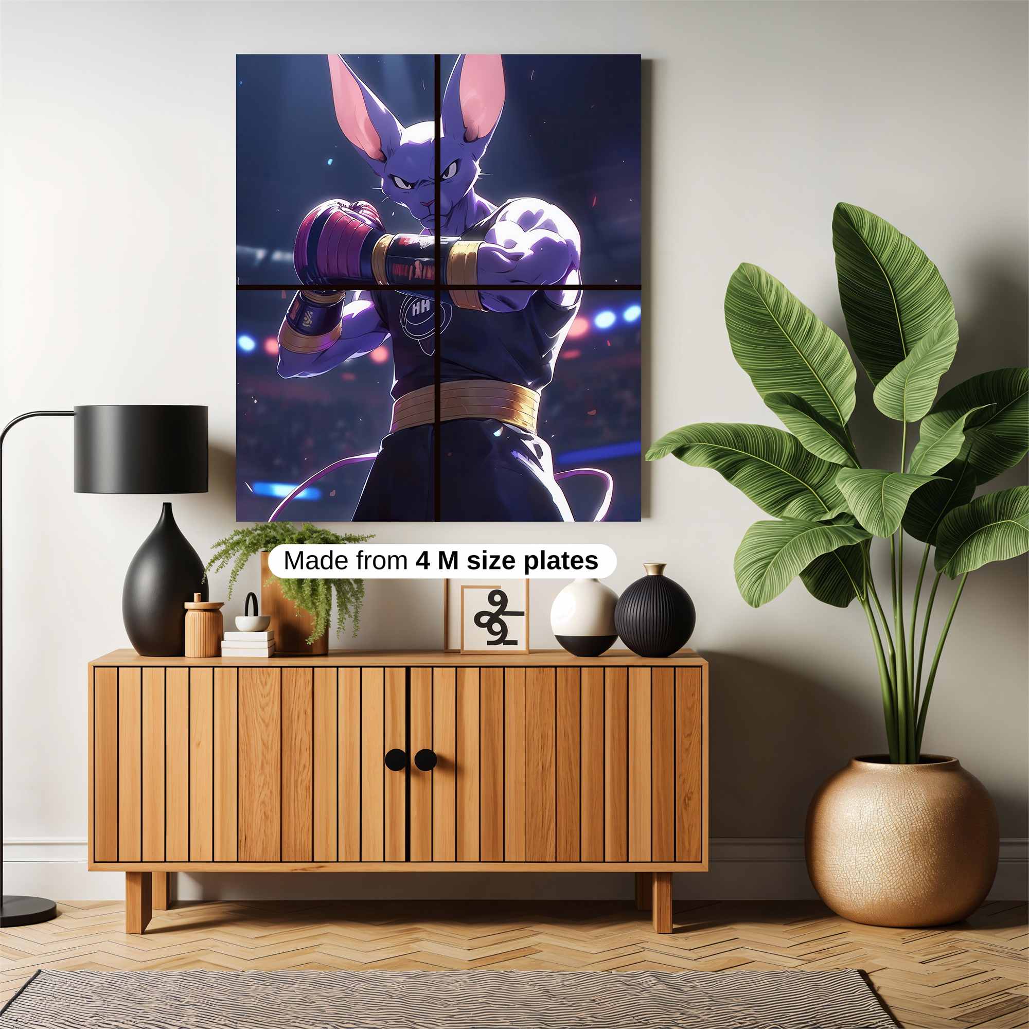 Feline Fury Safe Wall Magnetic / M