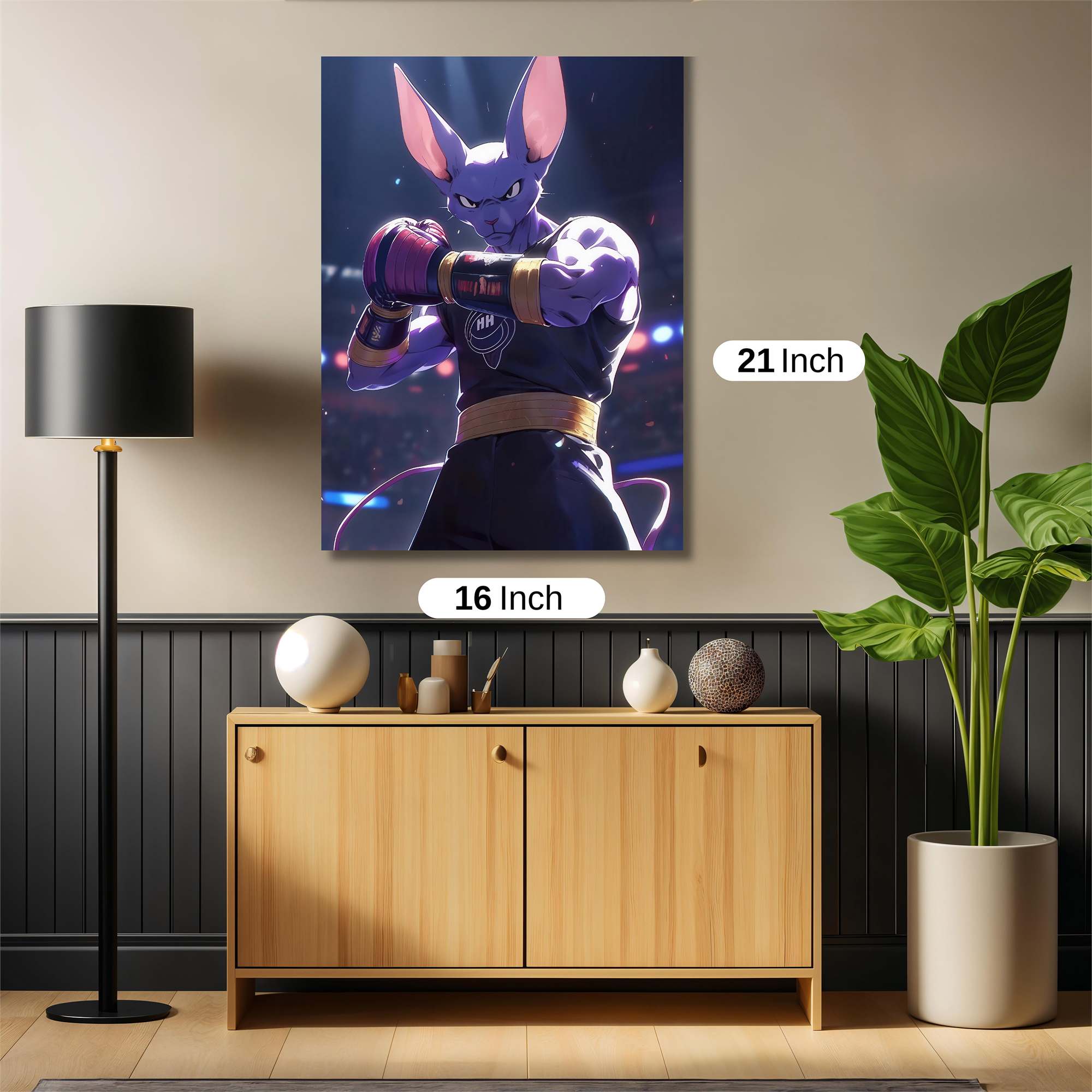 Feline Fury Safe Wall Magnetic / M