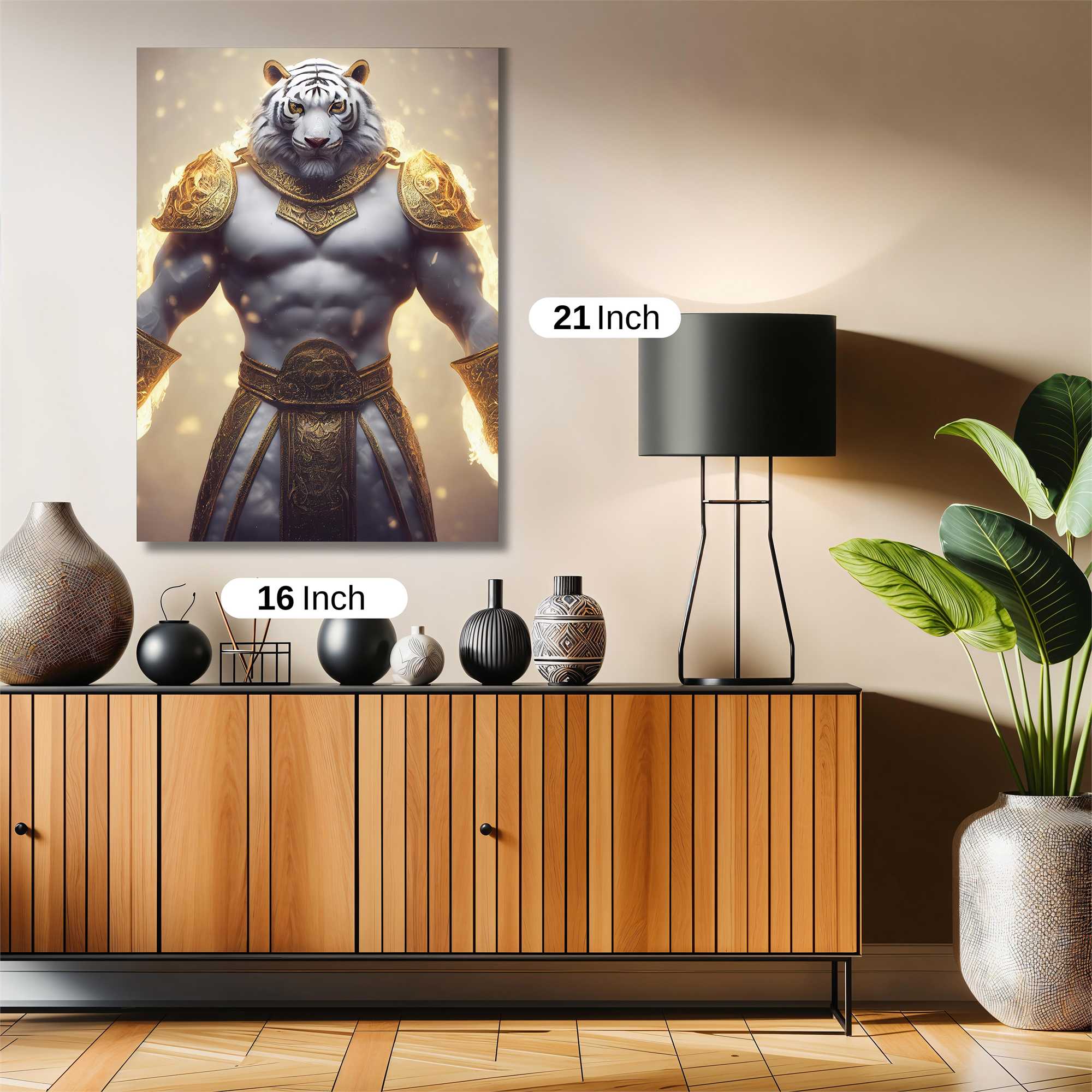 Tiger Majesty Safe Wall Magnetic / M
