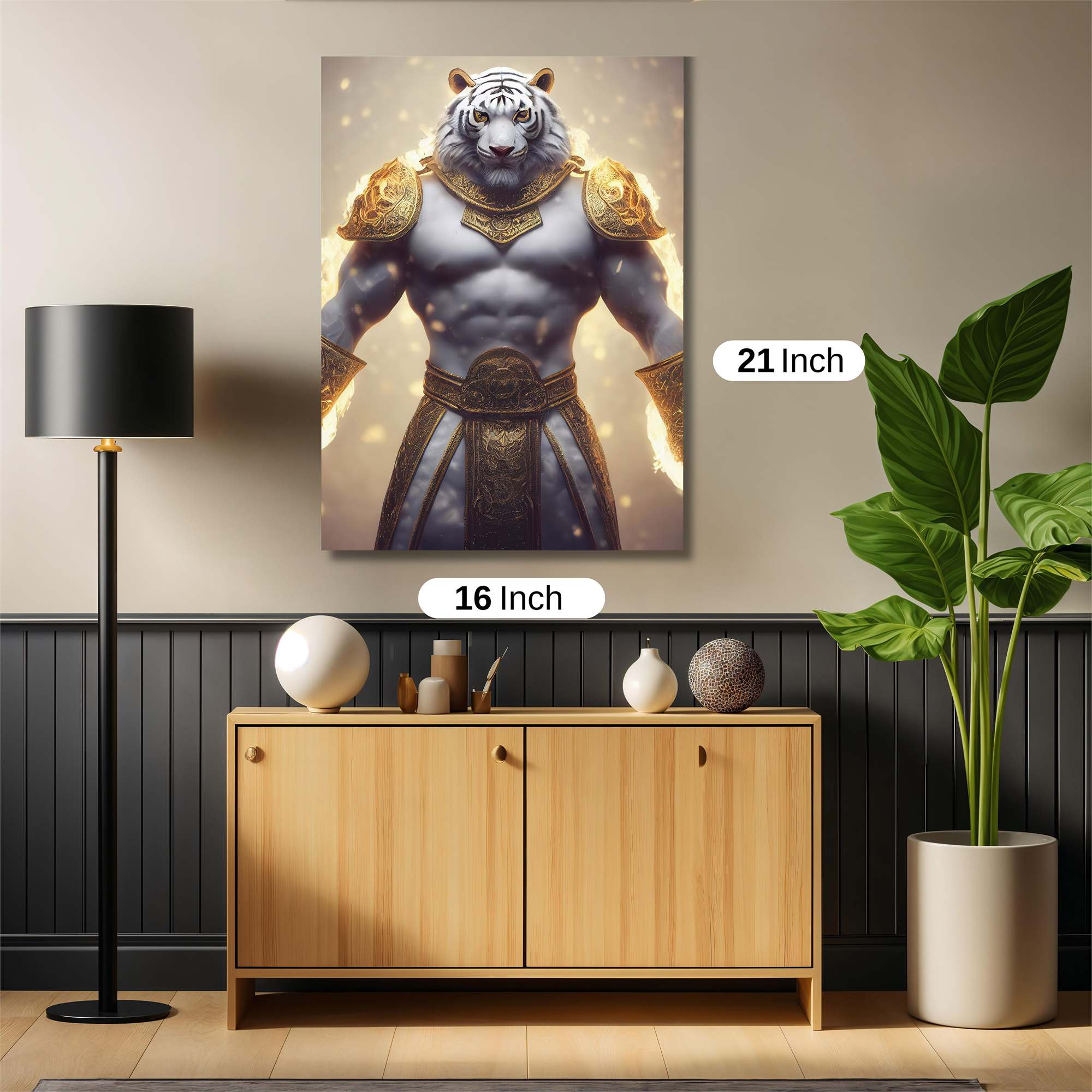 Tiger Majesty Safe Wall Magnetic / M