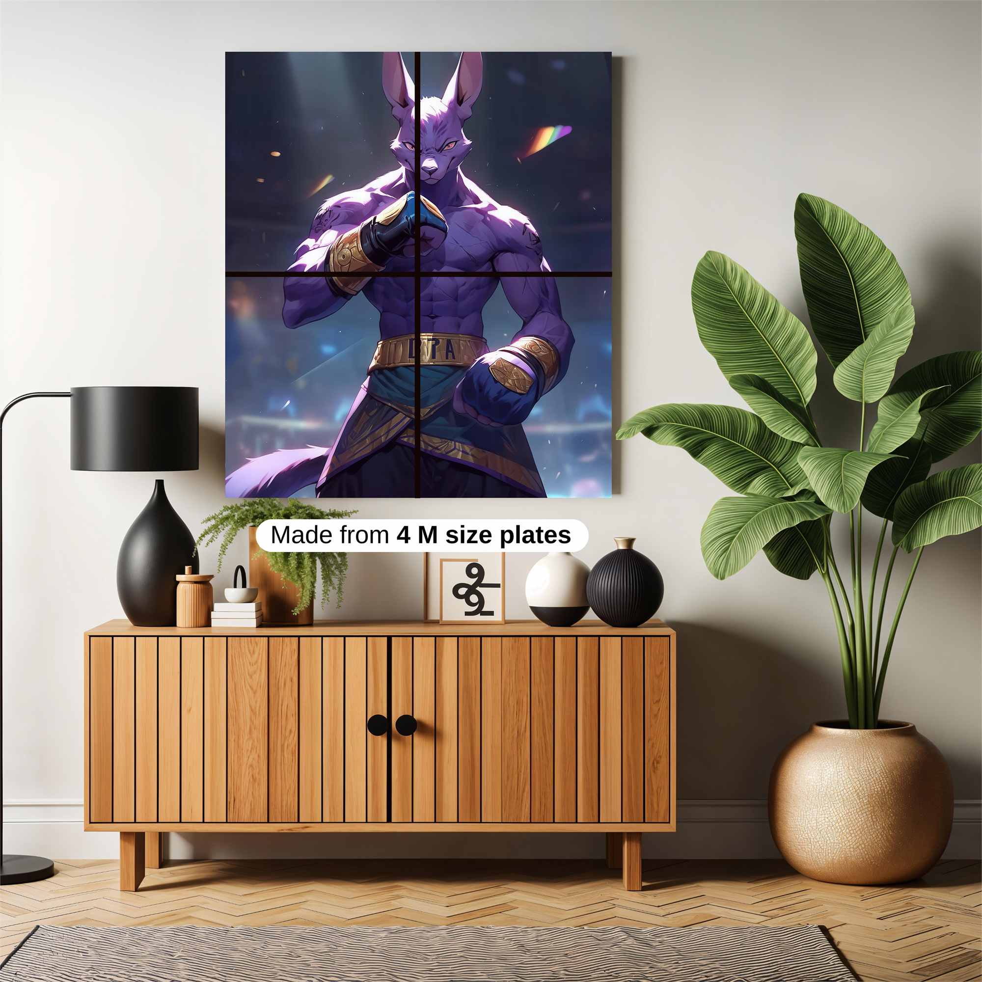 Feline Fury Safe Wall Magnetic / M