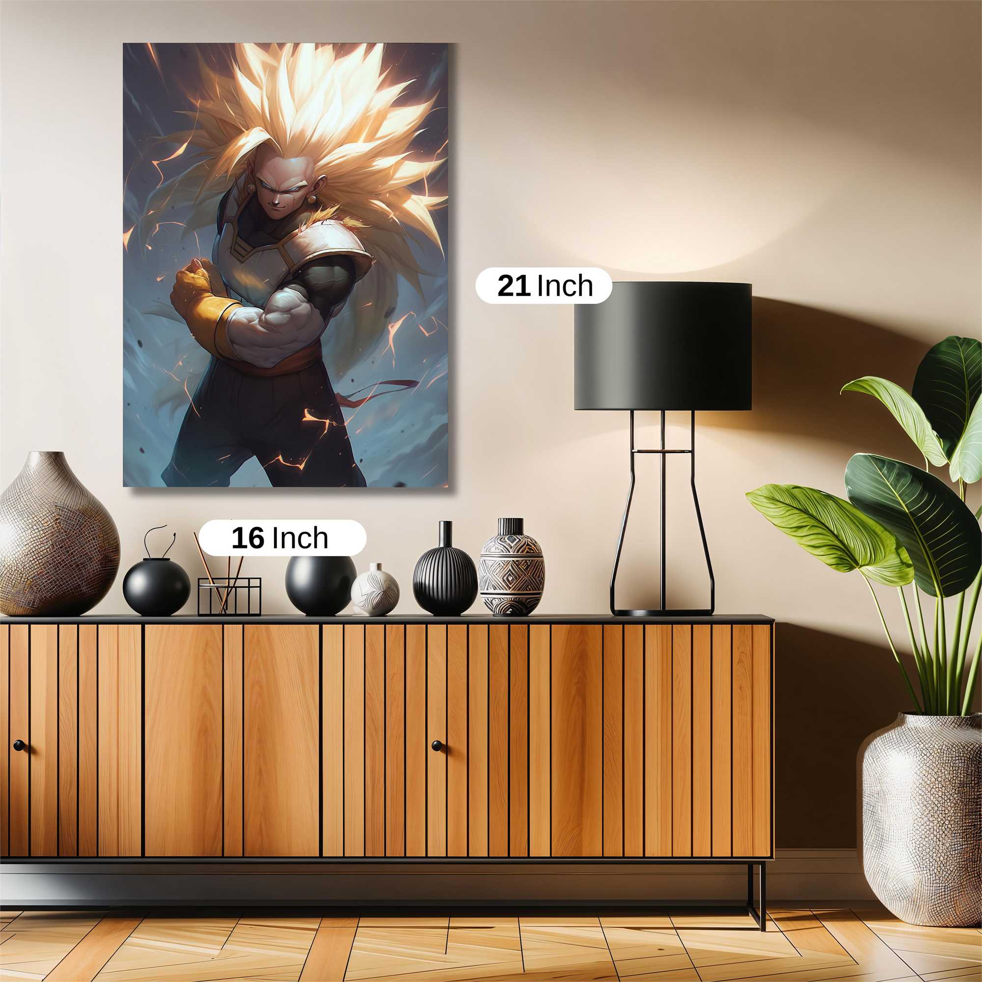 Saiyan Surge Safe Wall Magnetic / M