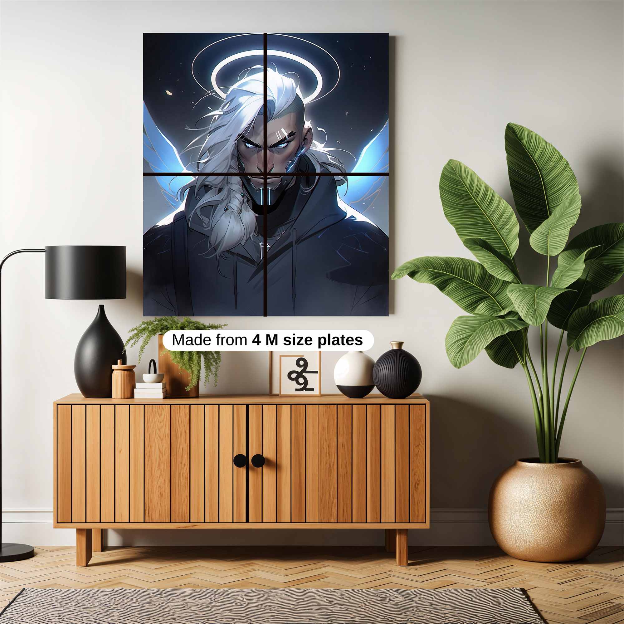 Cyber Halo Safe Wall Magnetic / M