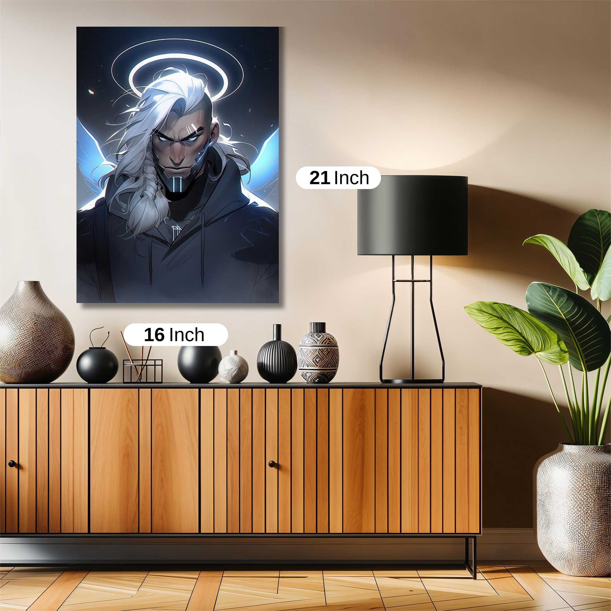 Cyber Halo Safe Wall Magnetic / M