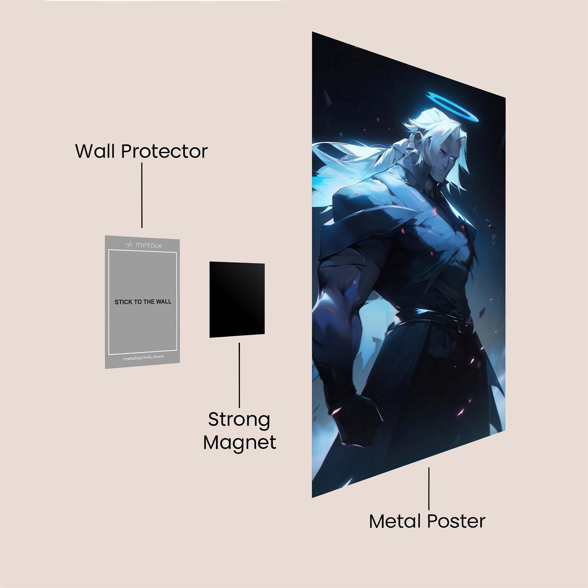 Celestial Guardian Safe Wall Magnetic / M