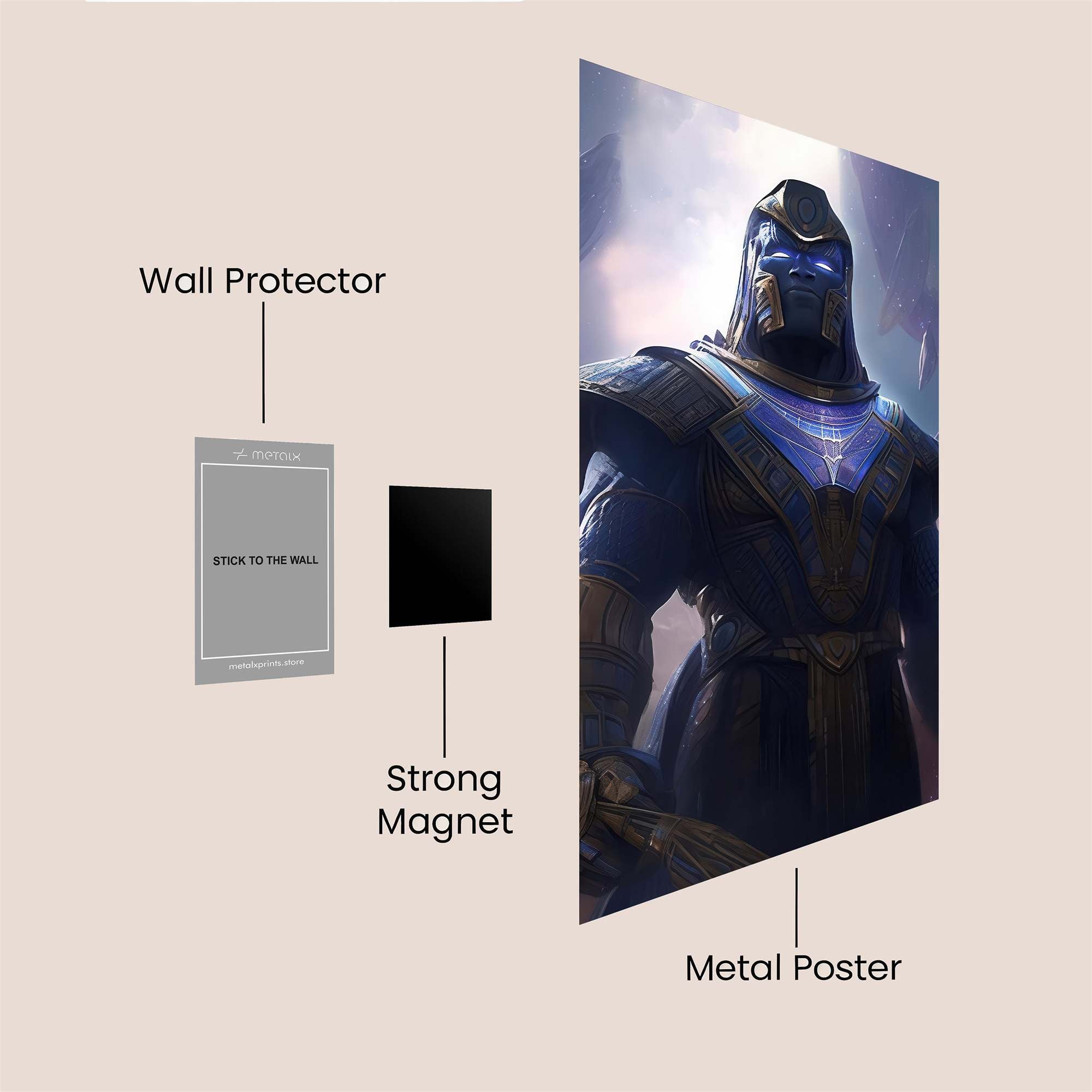 Galactic Conqueror Safe Wall Magnetic / M