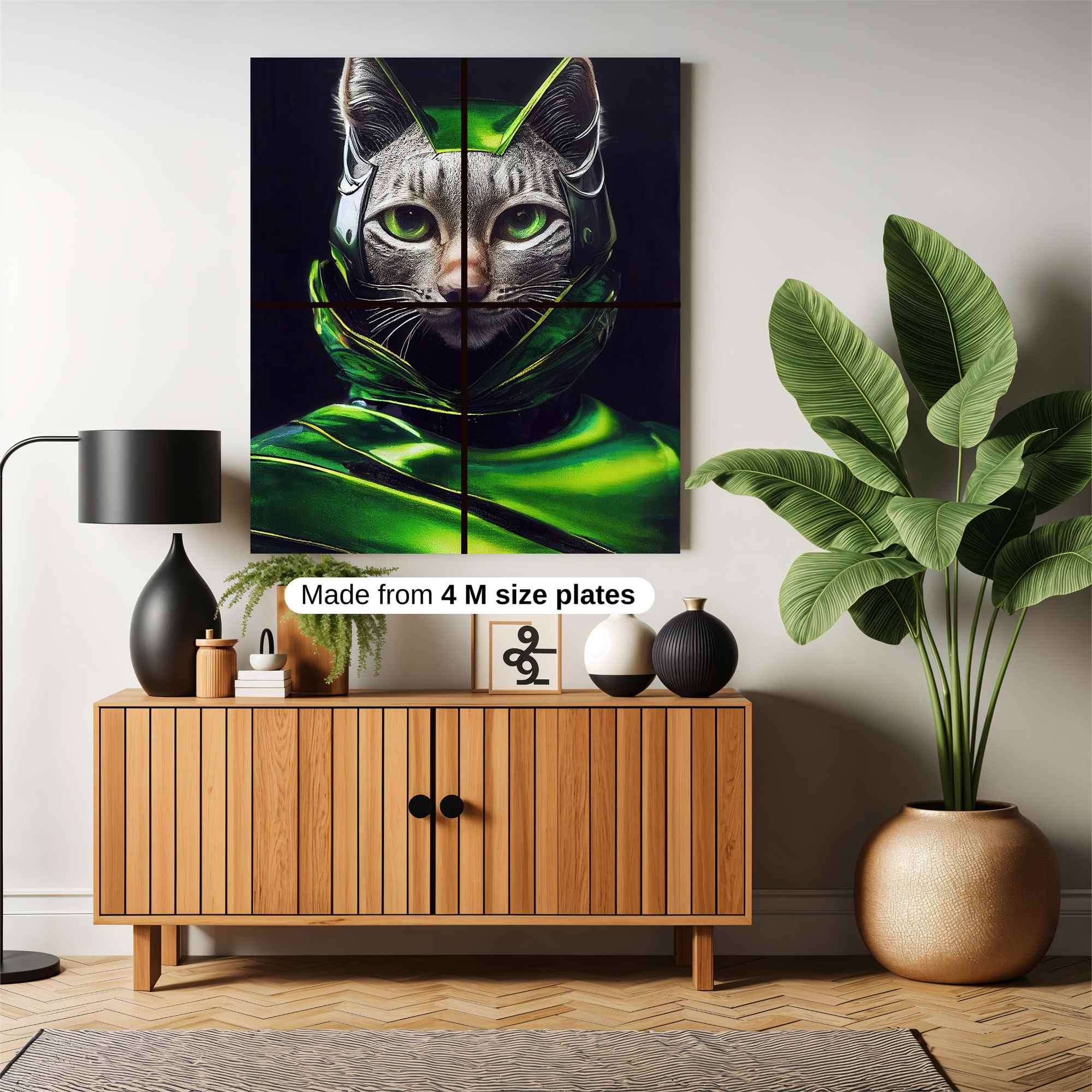 Feline Majesty Safe Wall Magnetic / M