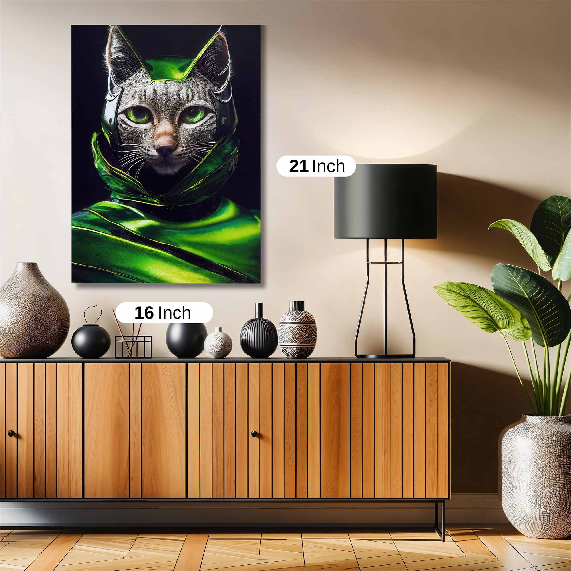 Feline Majesty Safe Wall Magnetic / M