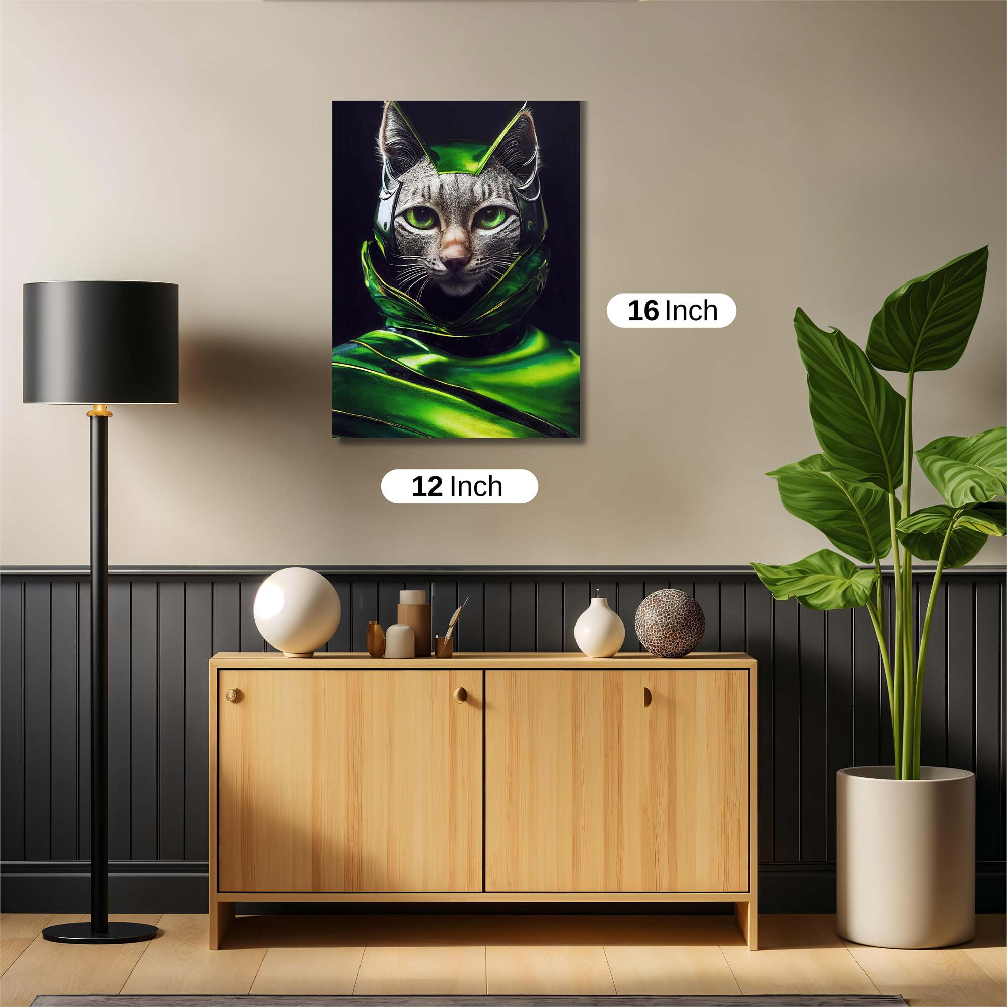Feline Majesty Safe Wall Magnetic / M