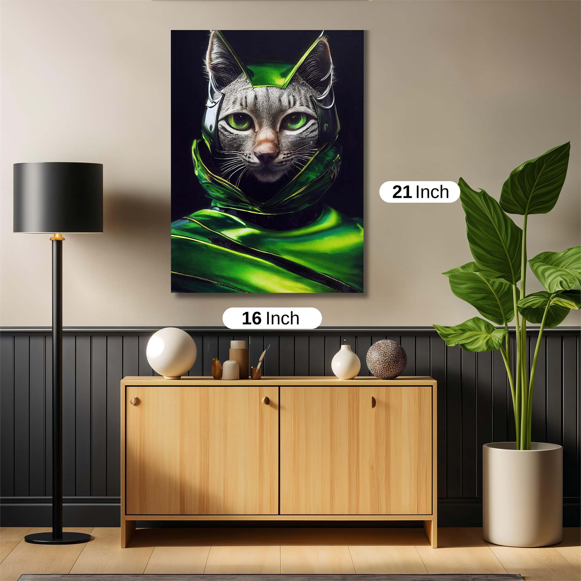 Feline Majesty Safe Wall Magnetic / M