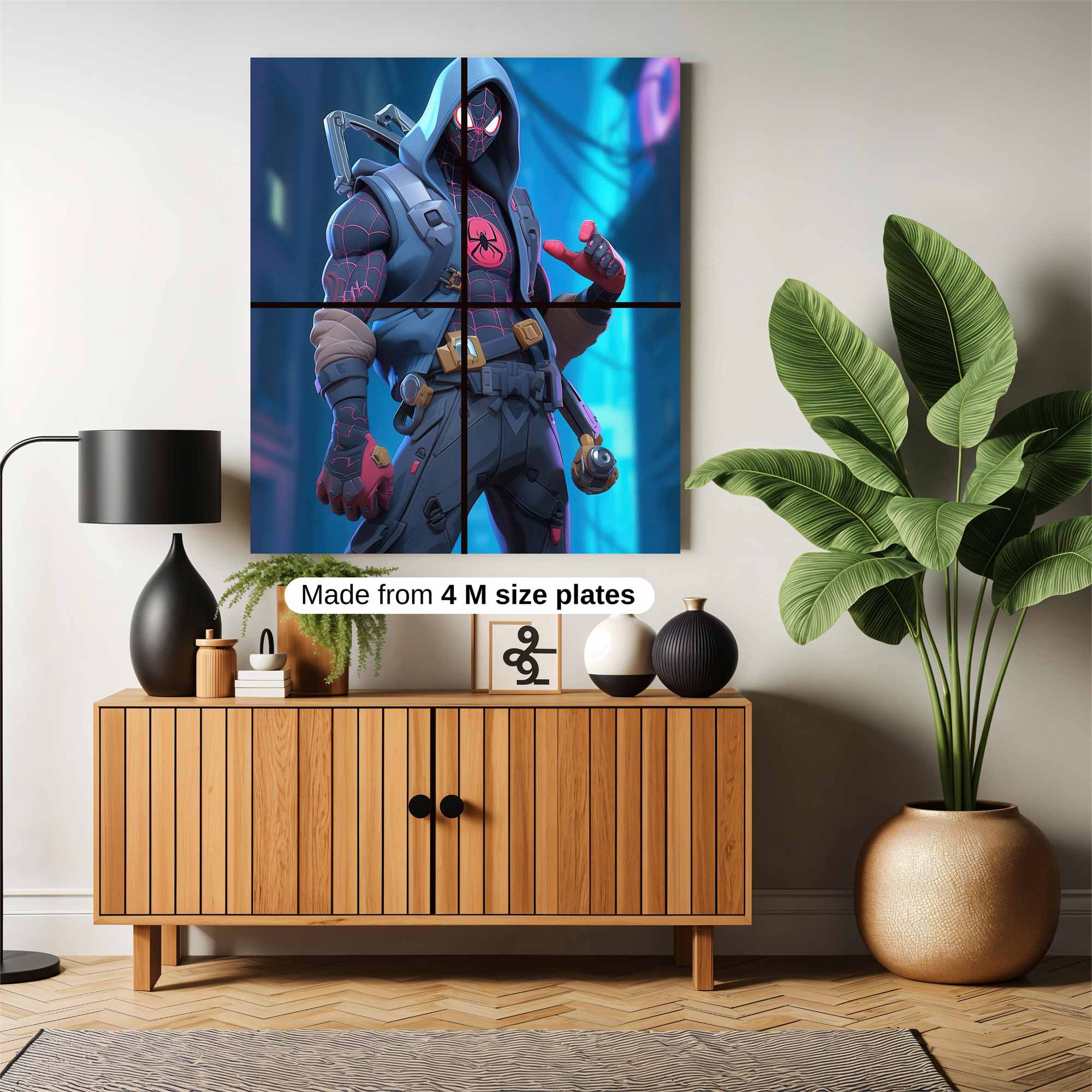 Spider-Man Vigilance Safe Wall Magnetic / M