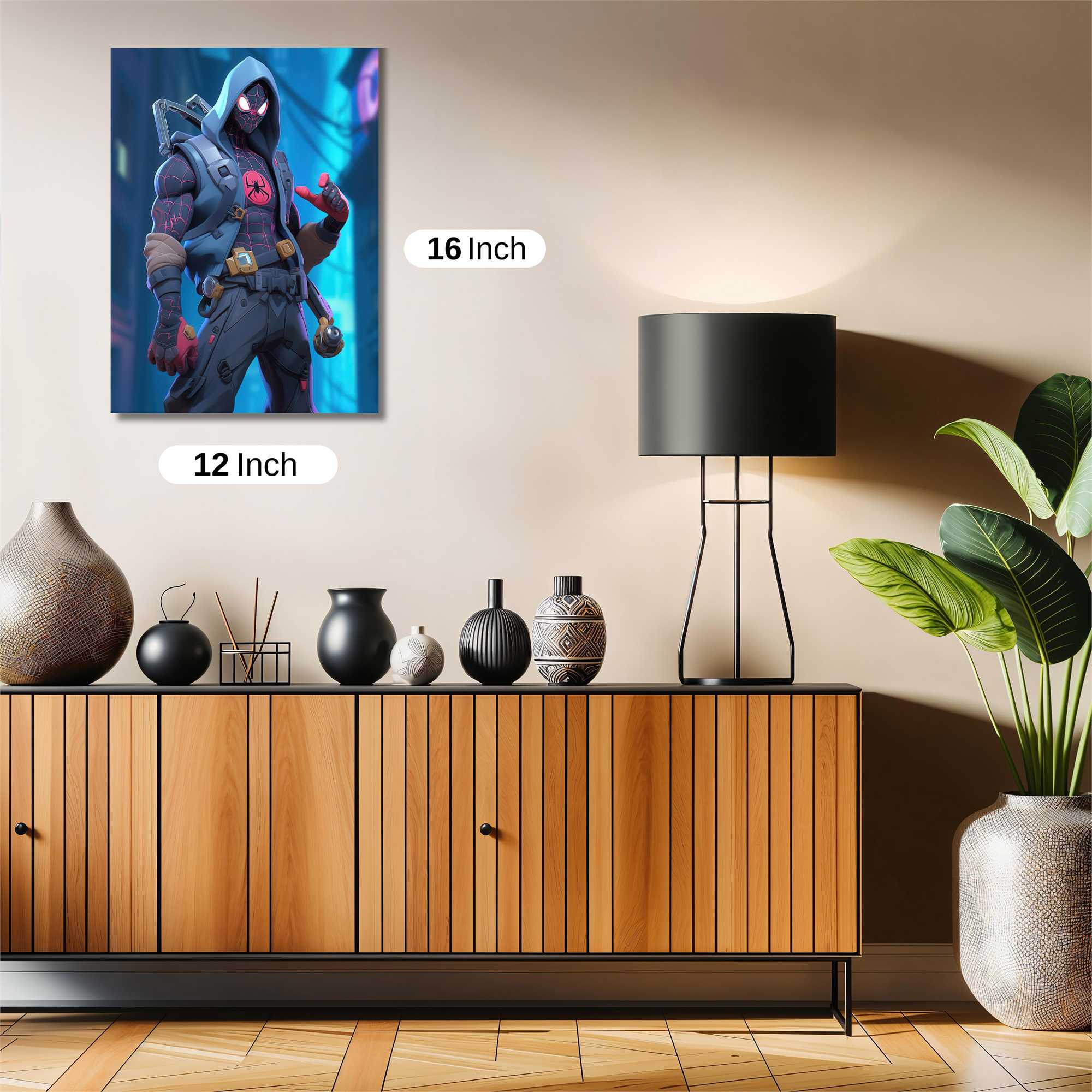 Spider-Man Vigilance Safe Wall Magnetic / M