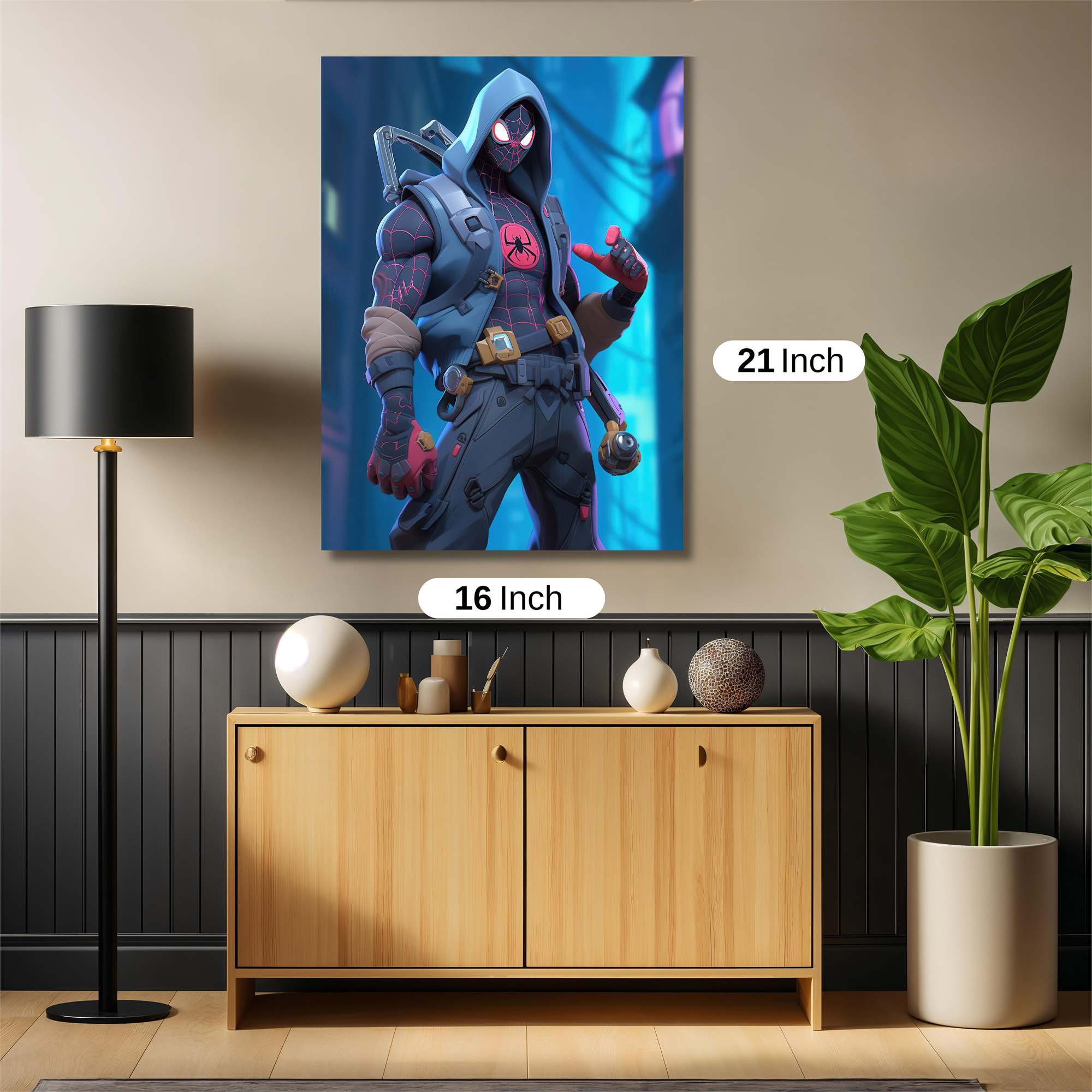 Spider-Man Vigilance Safe Wall Magnetic / M