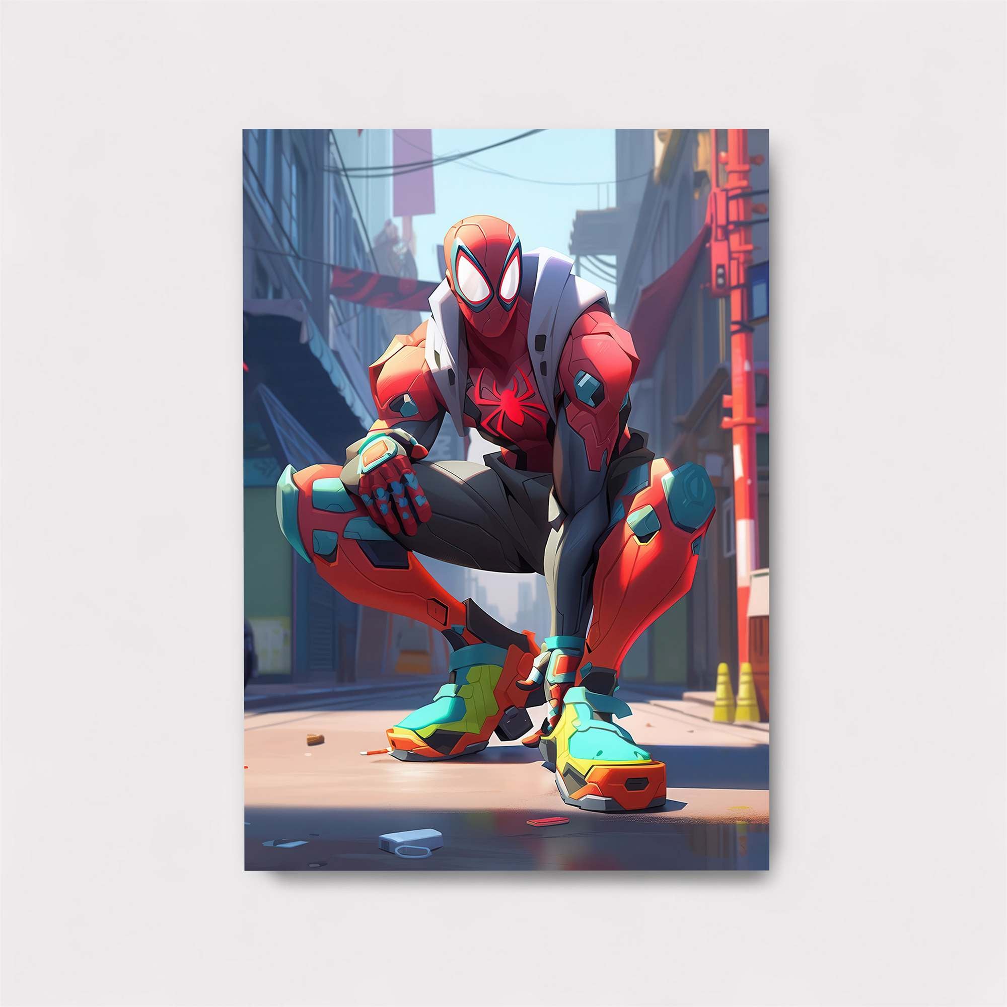 Spider-Man Vividscape Safe Wall Magnetic / M