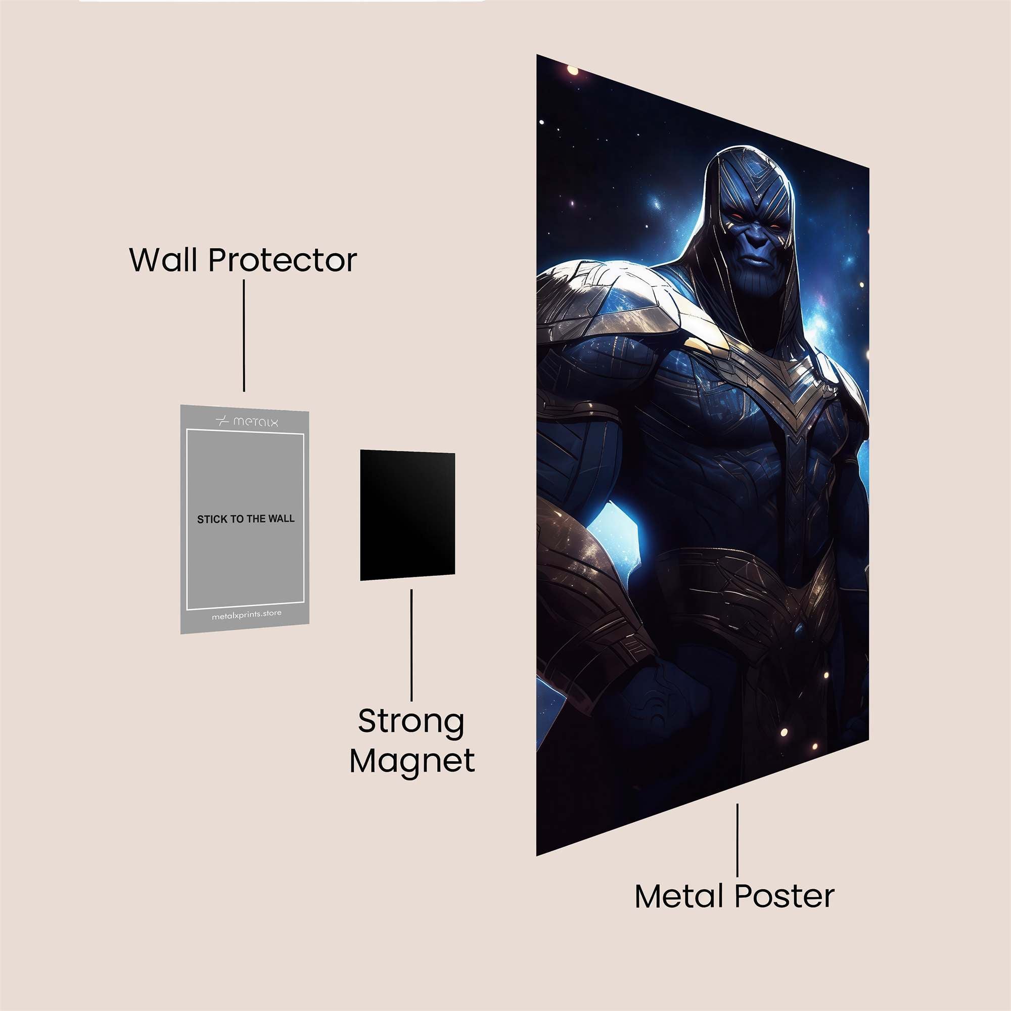 Thanos Majesty Safe Wall Magnetic / M