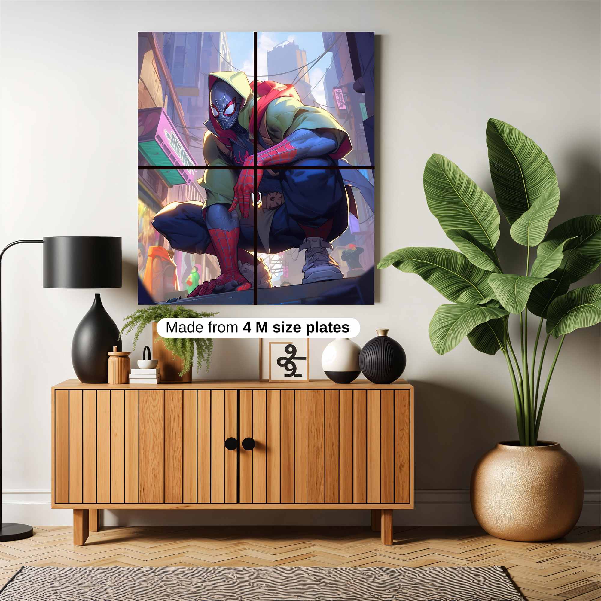 Spider-Verse Vibrance Safe Wall Magnetic / M
