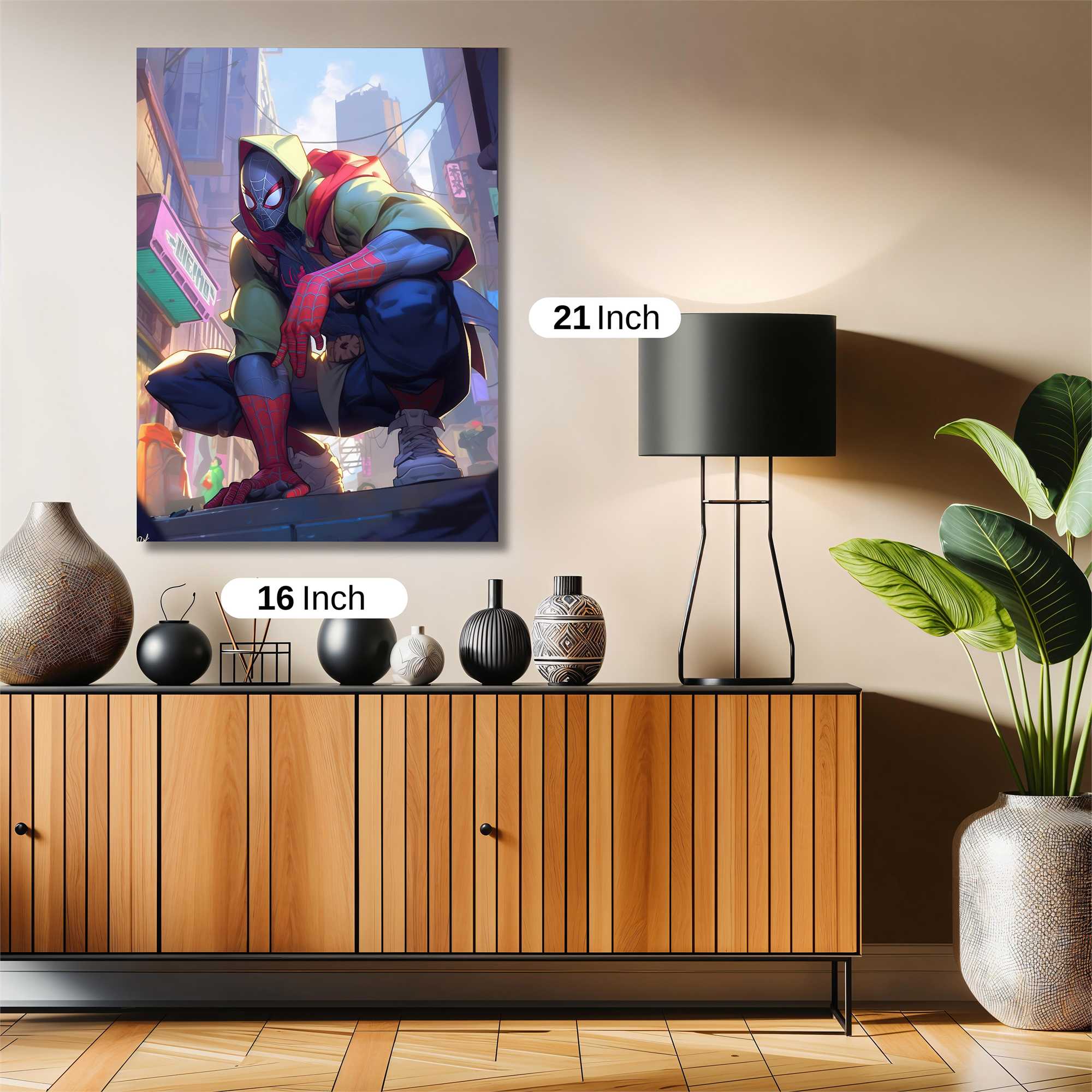 Spider-Verse Vibrance Safe Wall Magnetic / M