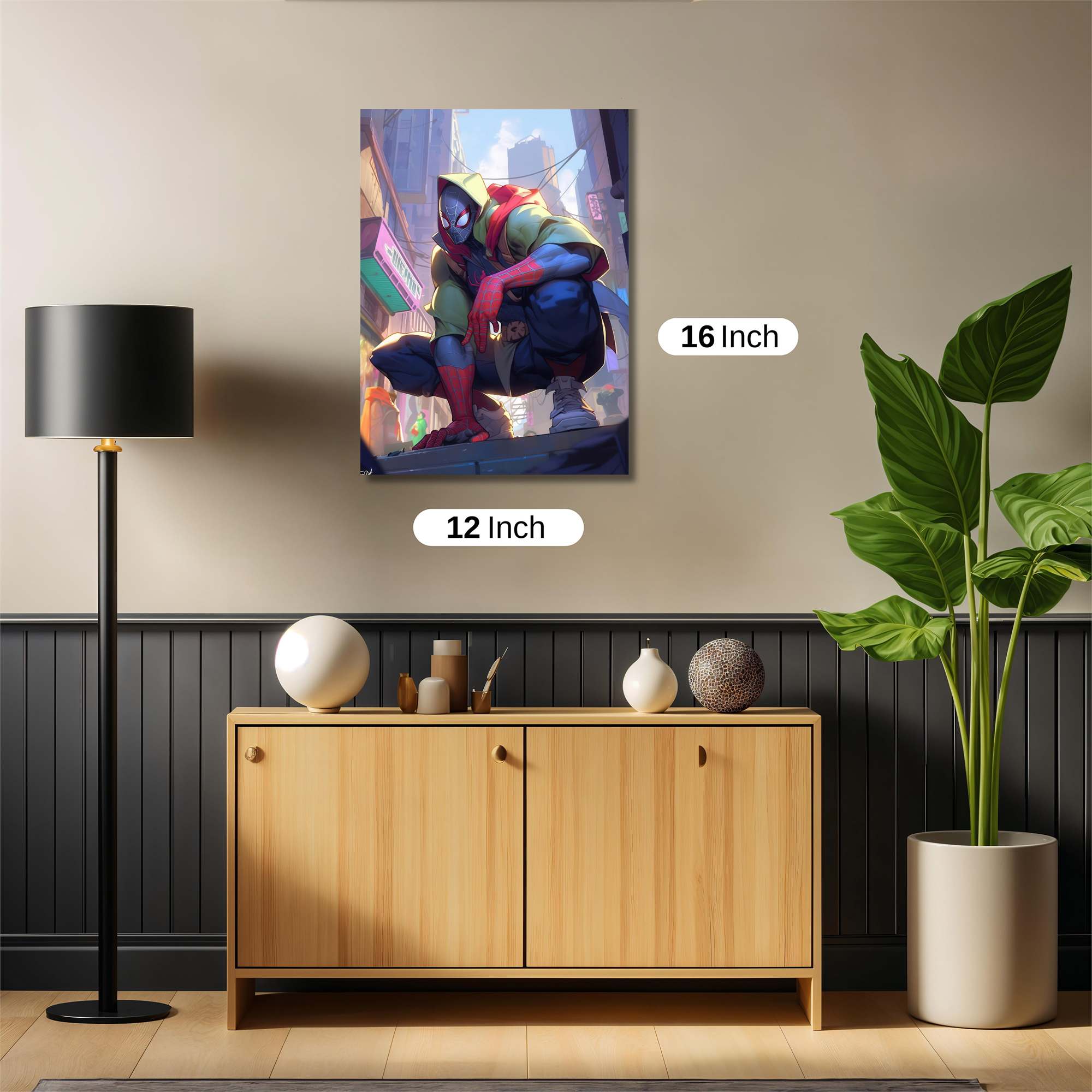 Spider-Verse Vibrance Safe Wall Magnetic / M