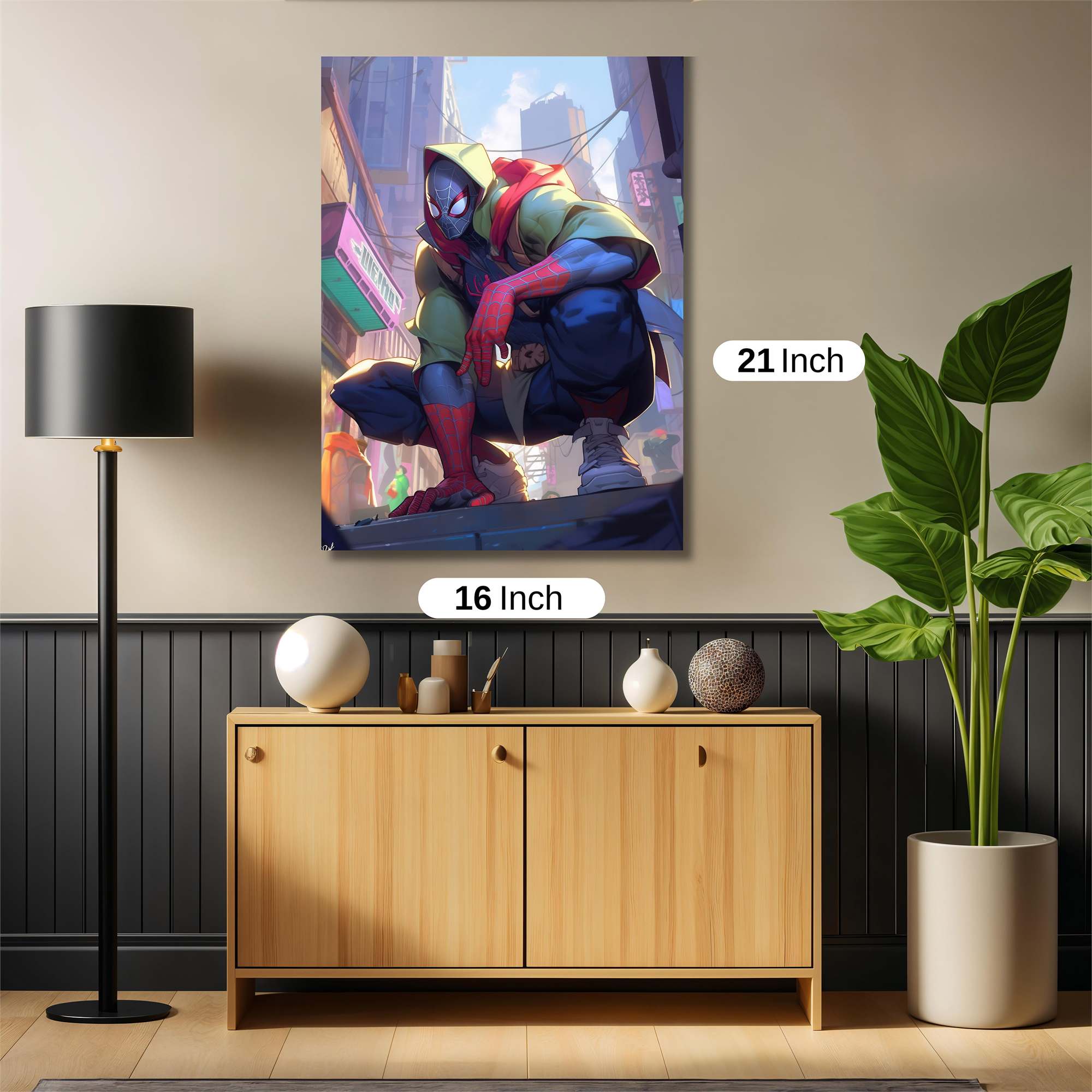 Spider-Verse Vibrance Safe Wall Magnetic / M