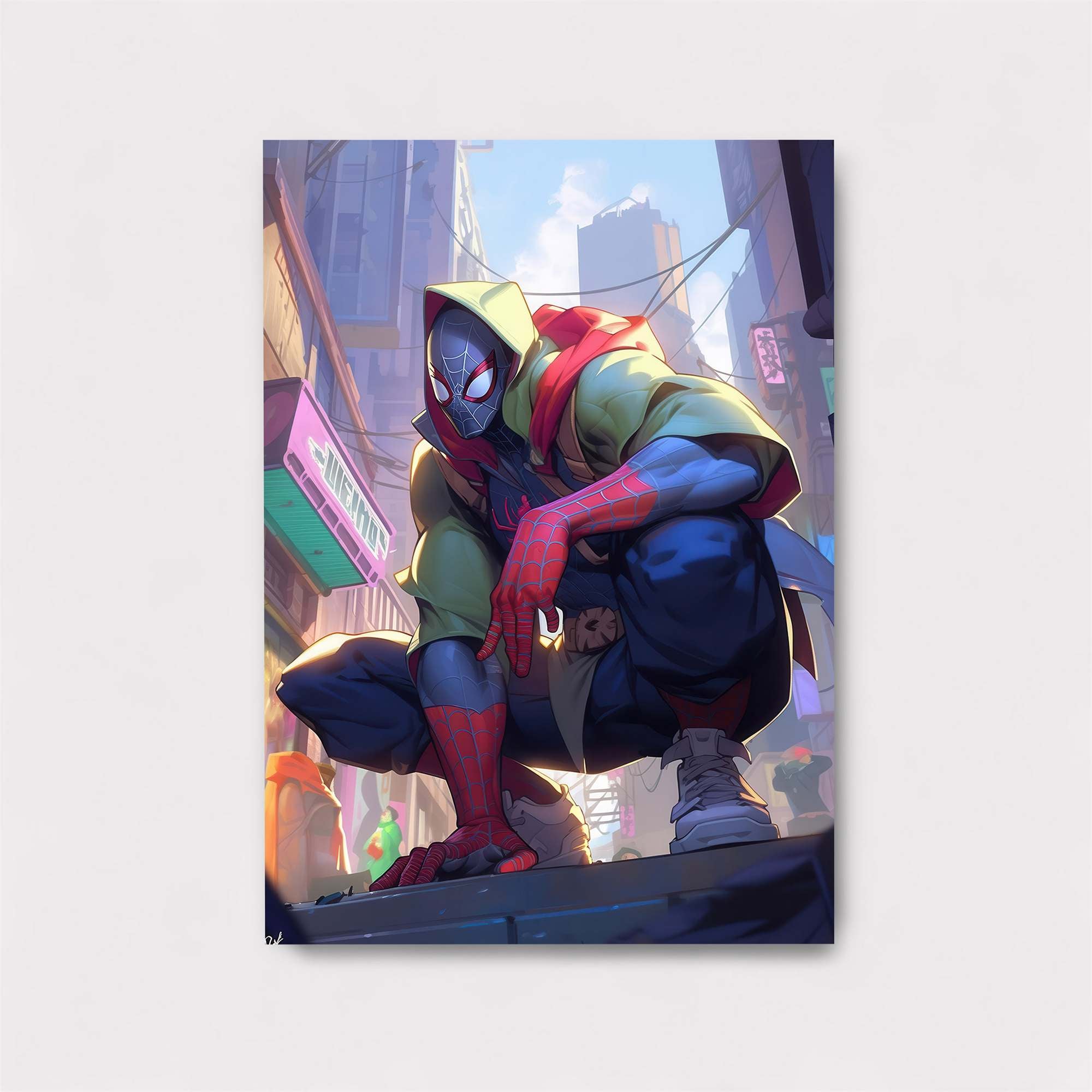 Spider-Verse Vibrance Safe Wall Magnetic / M