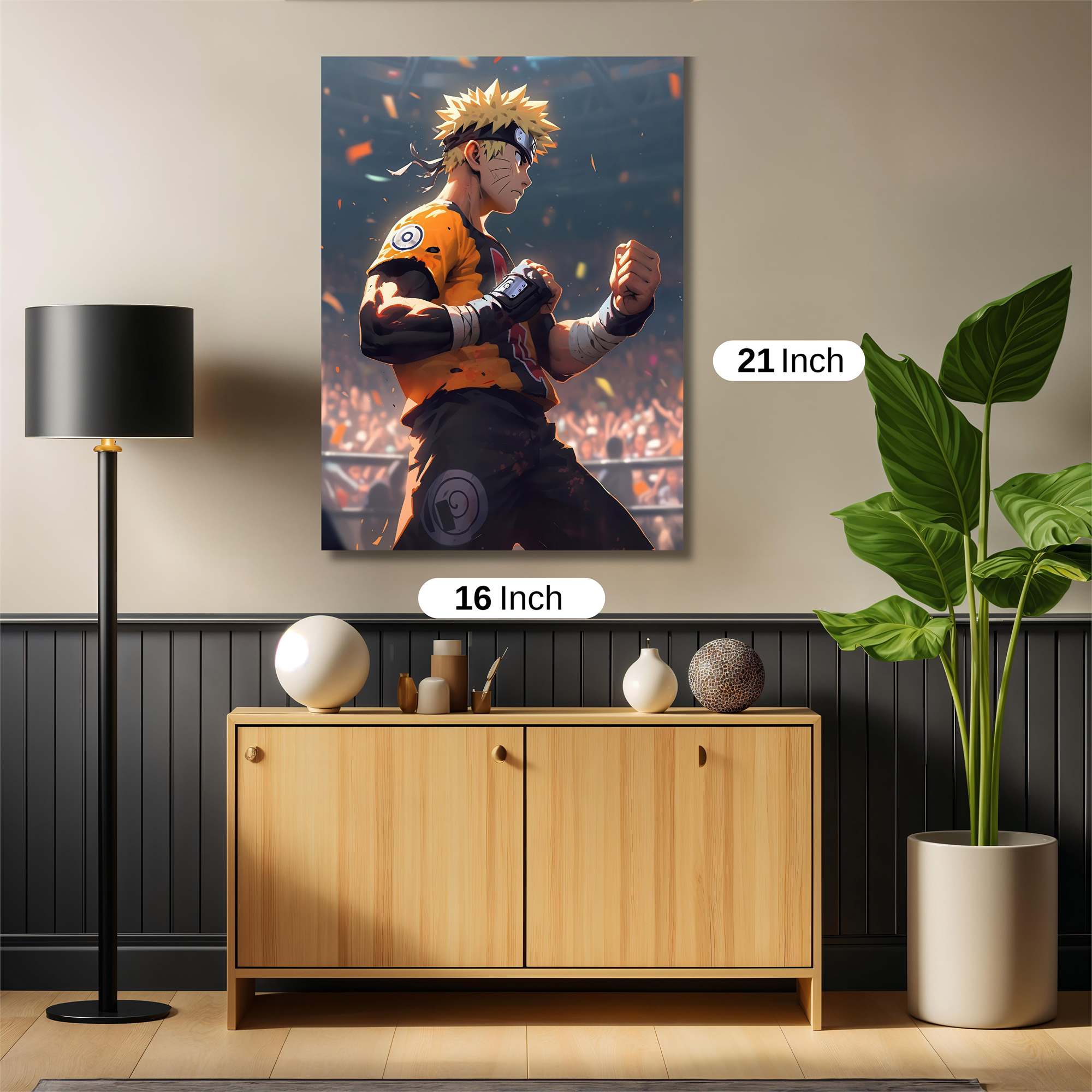 Naruto Triumph Safe Wall Magnetic / M