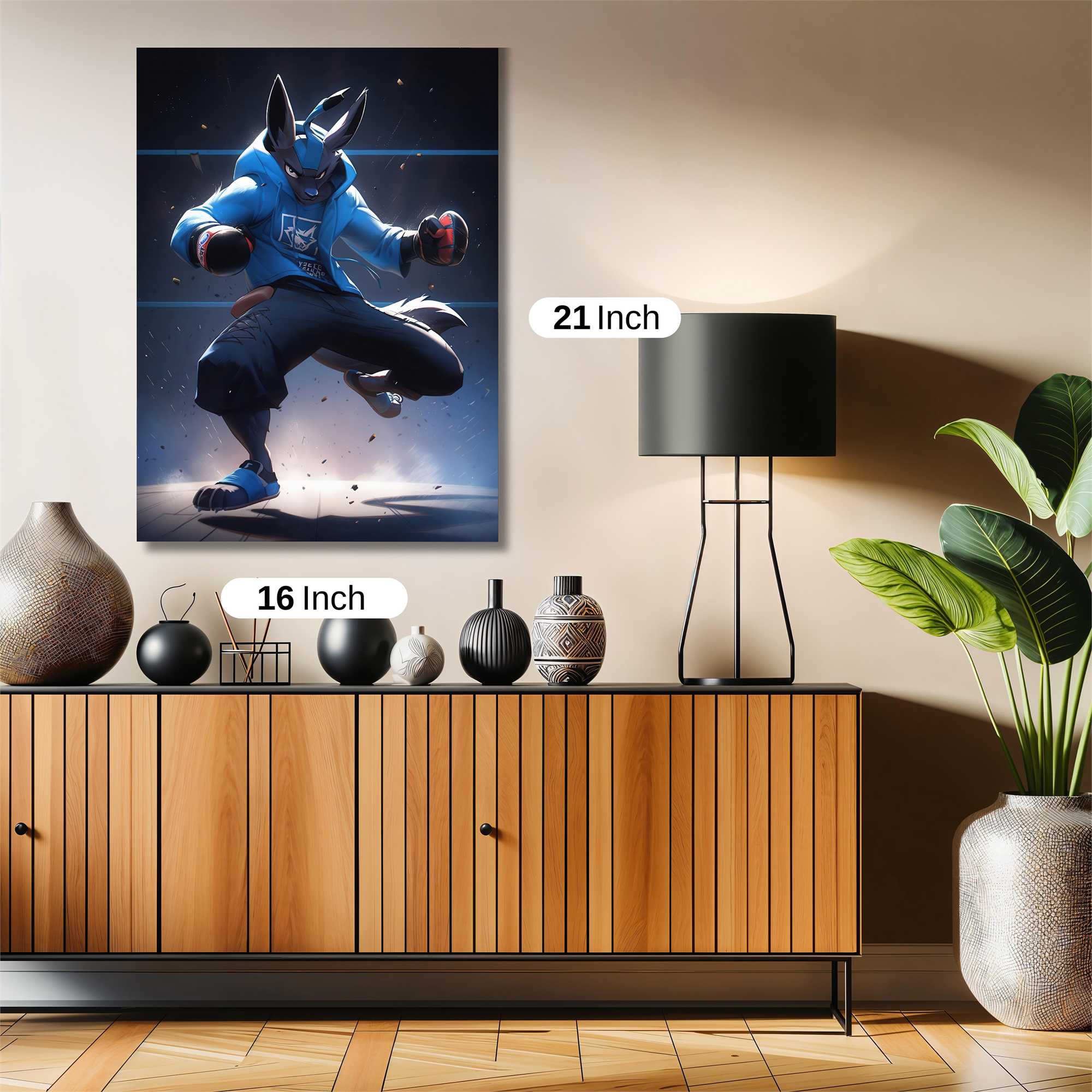 Lucario Energy Safe Wall Magnetic / M