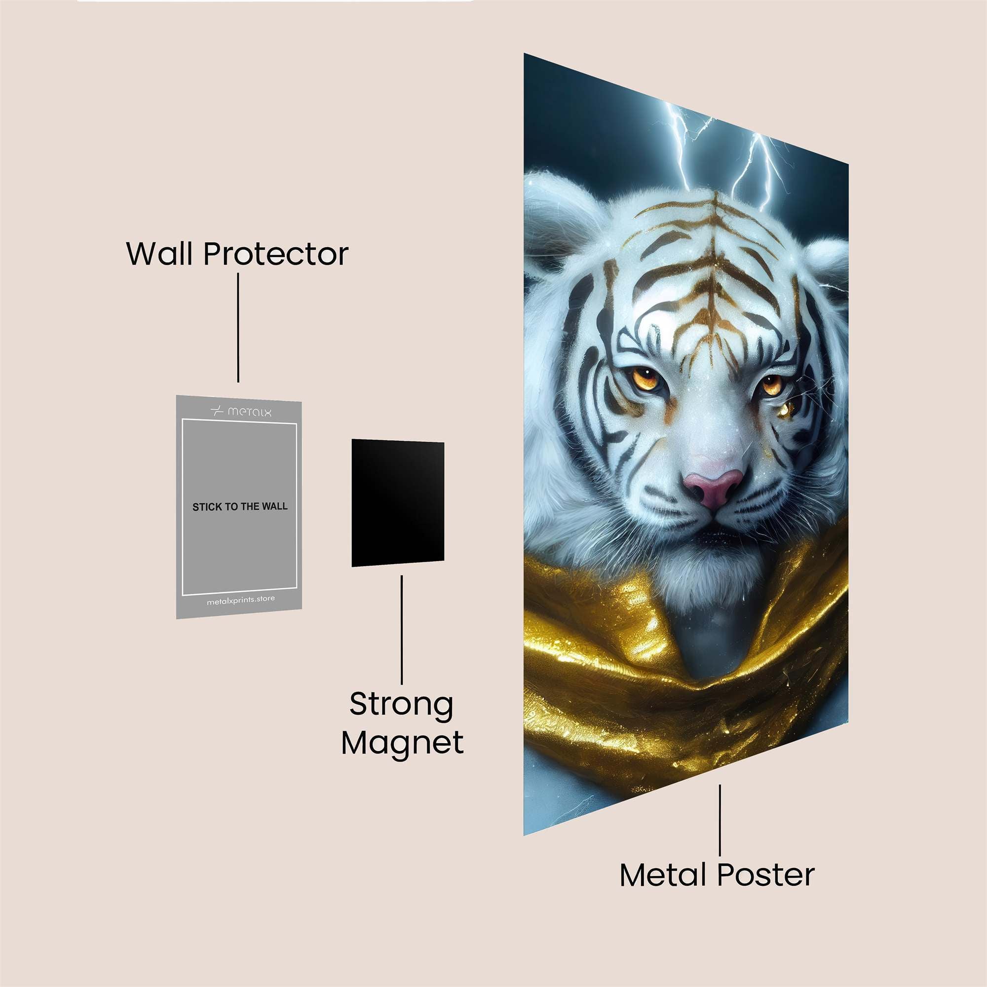 Thunderous Majesty Safe Wall Magnetic / M