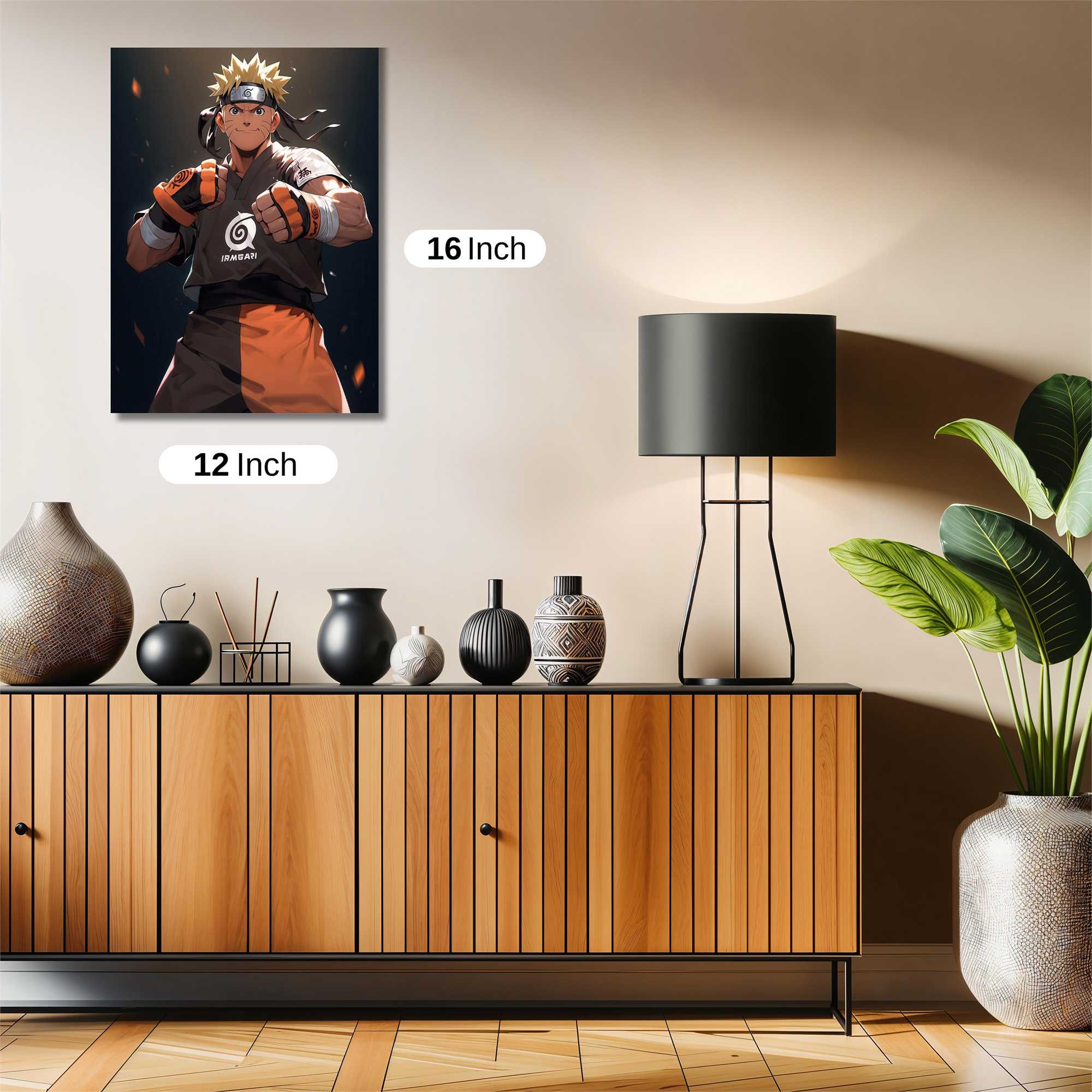 Naruto Dynamic Safe Wall Magnetic / M