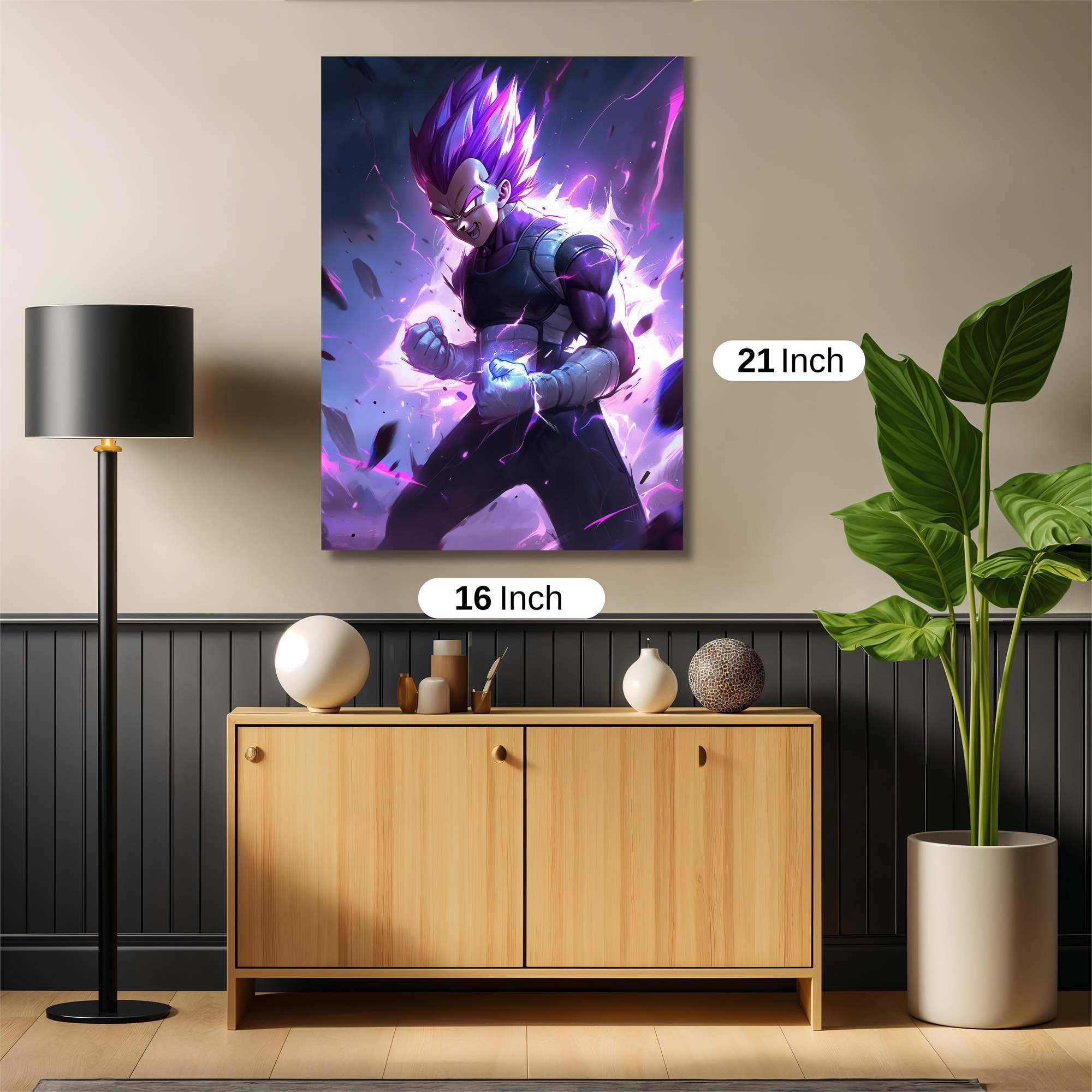 Vegeta Surge Safe Wall Magnetic / M