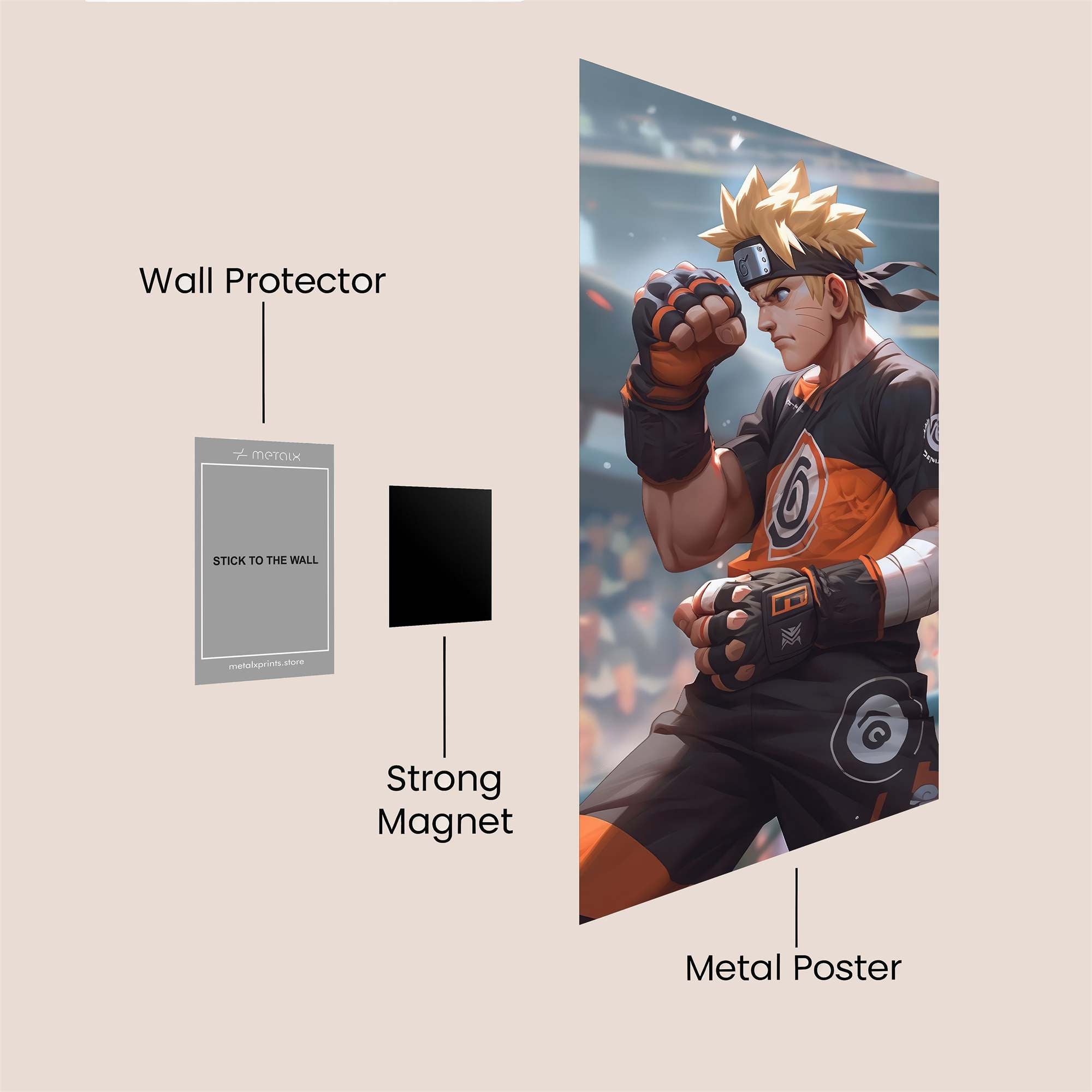 Ninja Intensity Safe Wall Magnetic / M