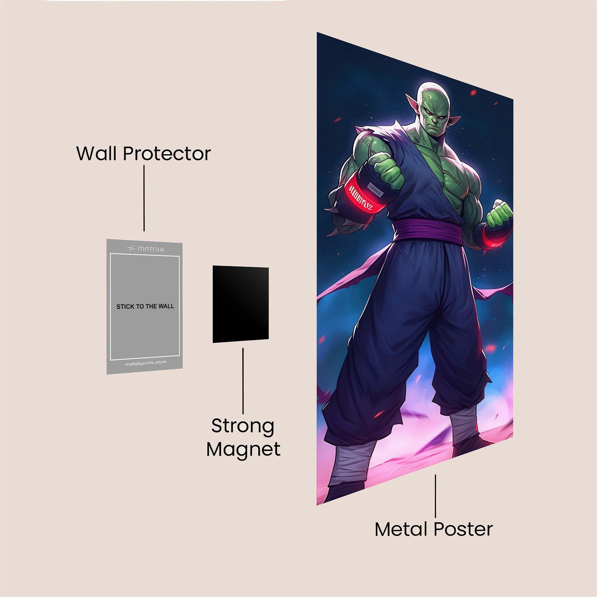 Piccolo Valor Safe Wall Magnetic / M