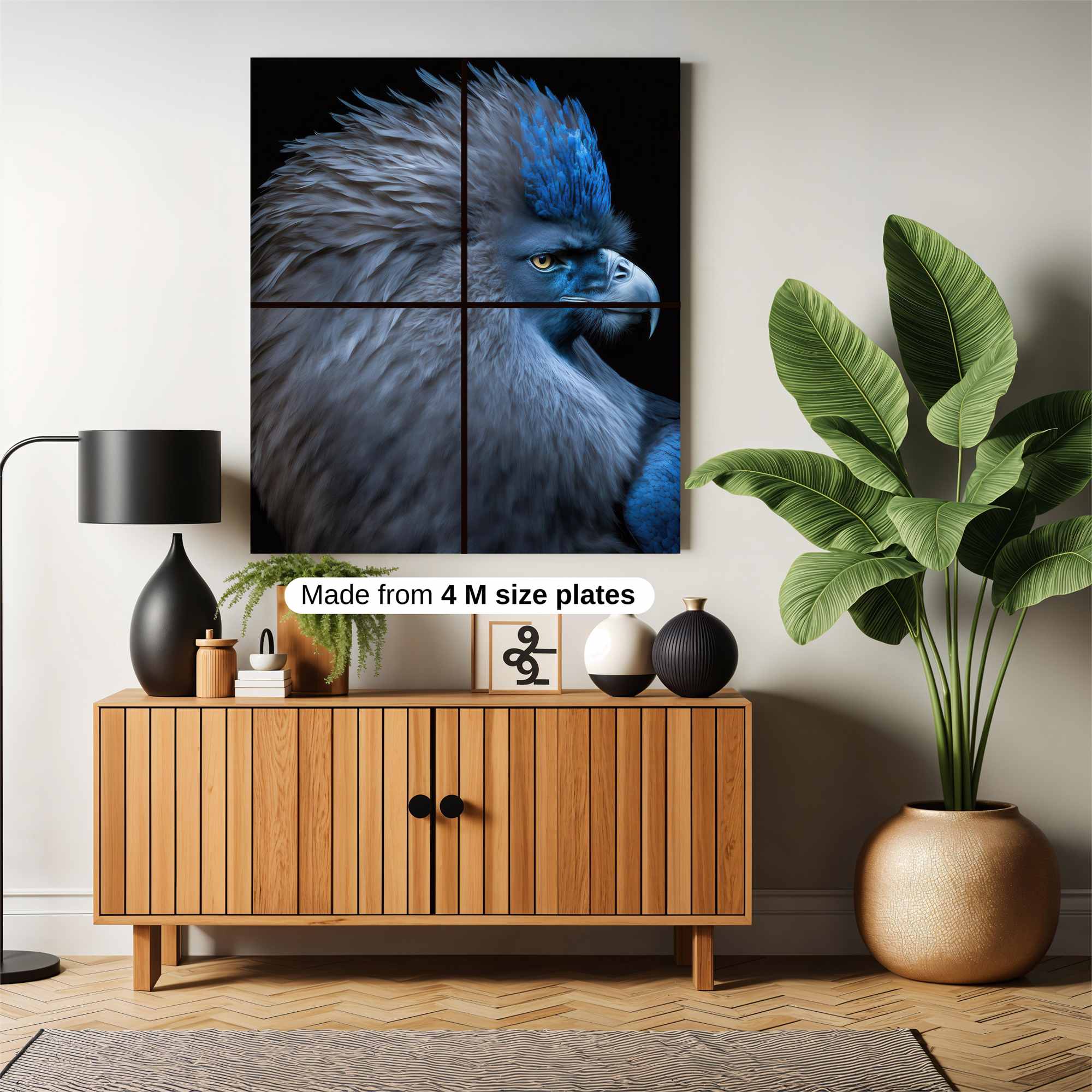 Plumed Majesty Safe Wall Magnetic / M