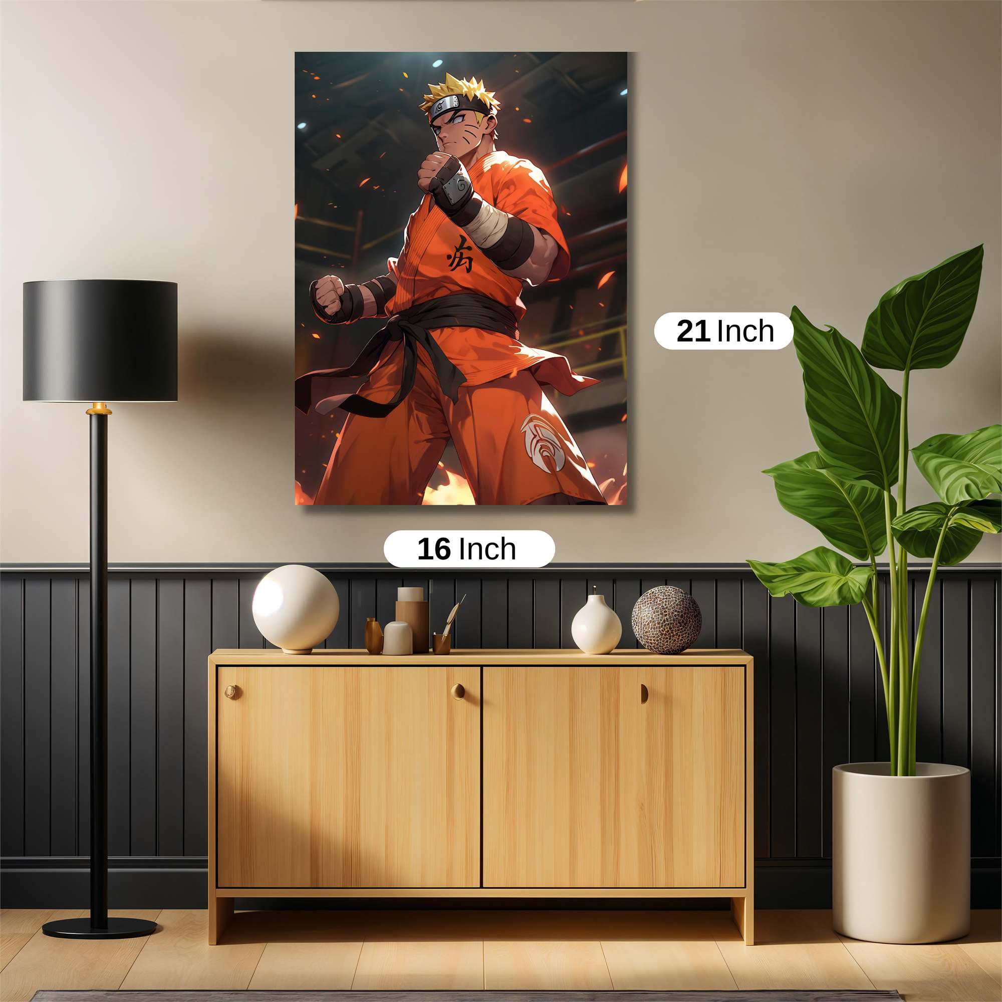 Naruto Blaze Safe Wall Magnetic / M