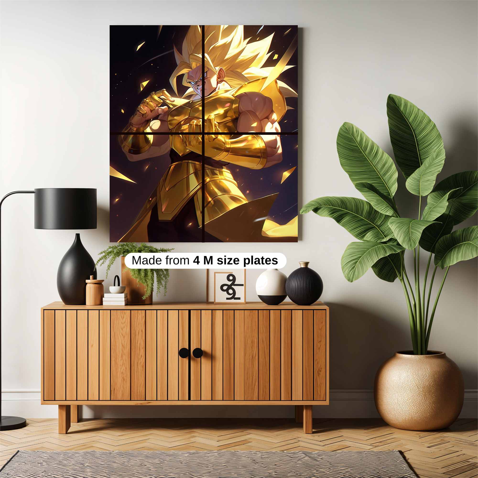 Saiyan Radiance Safe Wall Magnetic / M