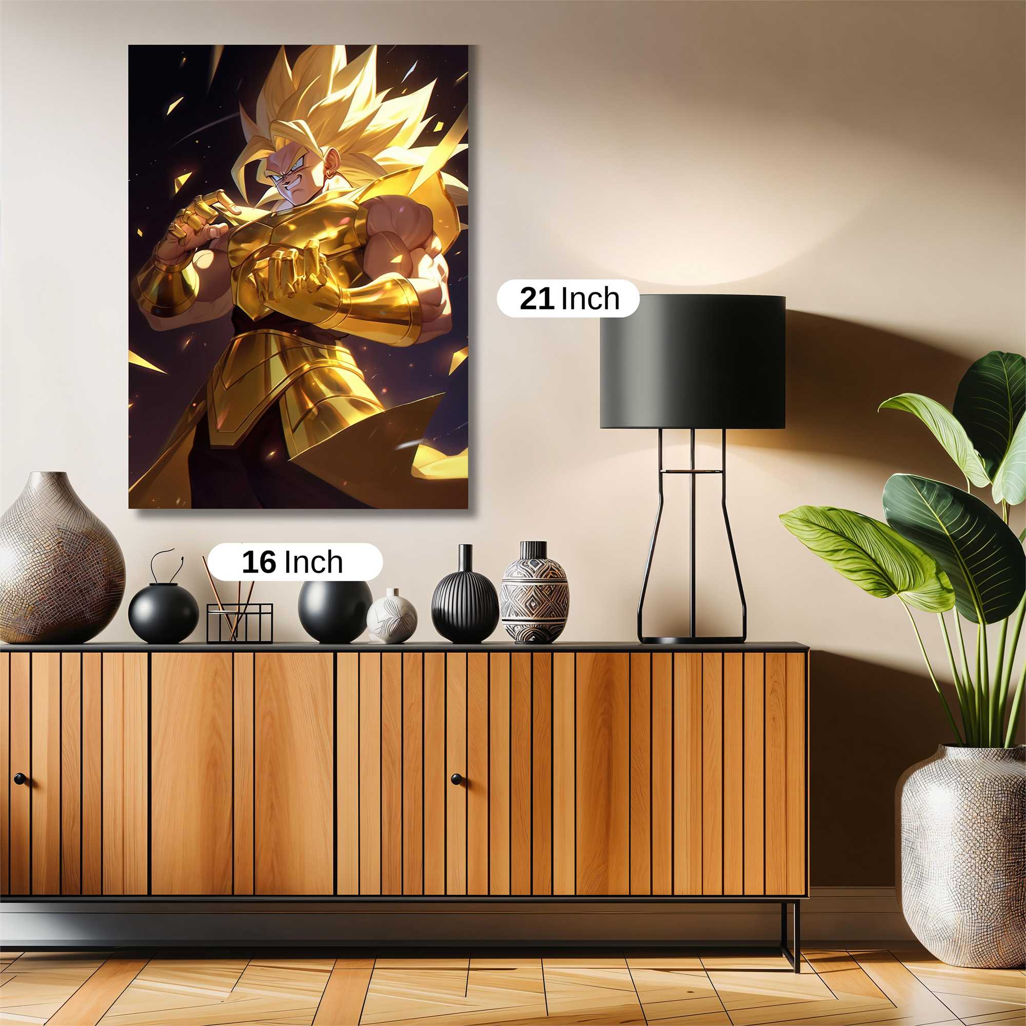 Saiyan Radiance Safe Wall Magnetic / M