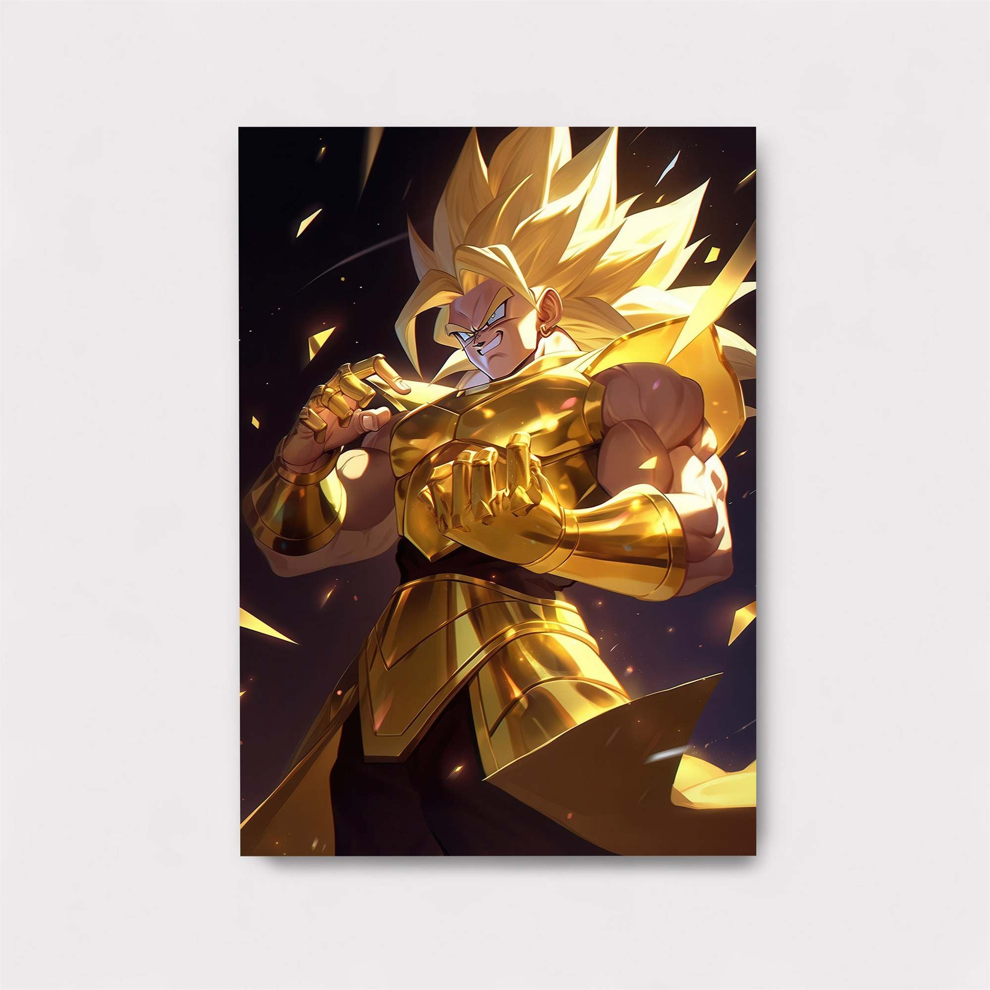 Saiyan Radiance Safe Wall Magnetic / M