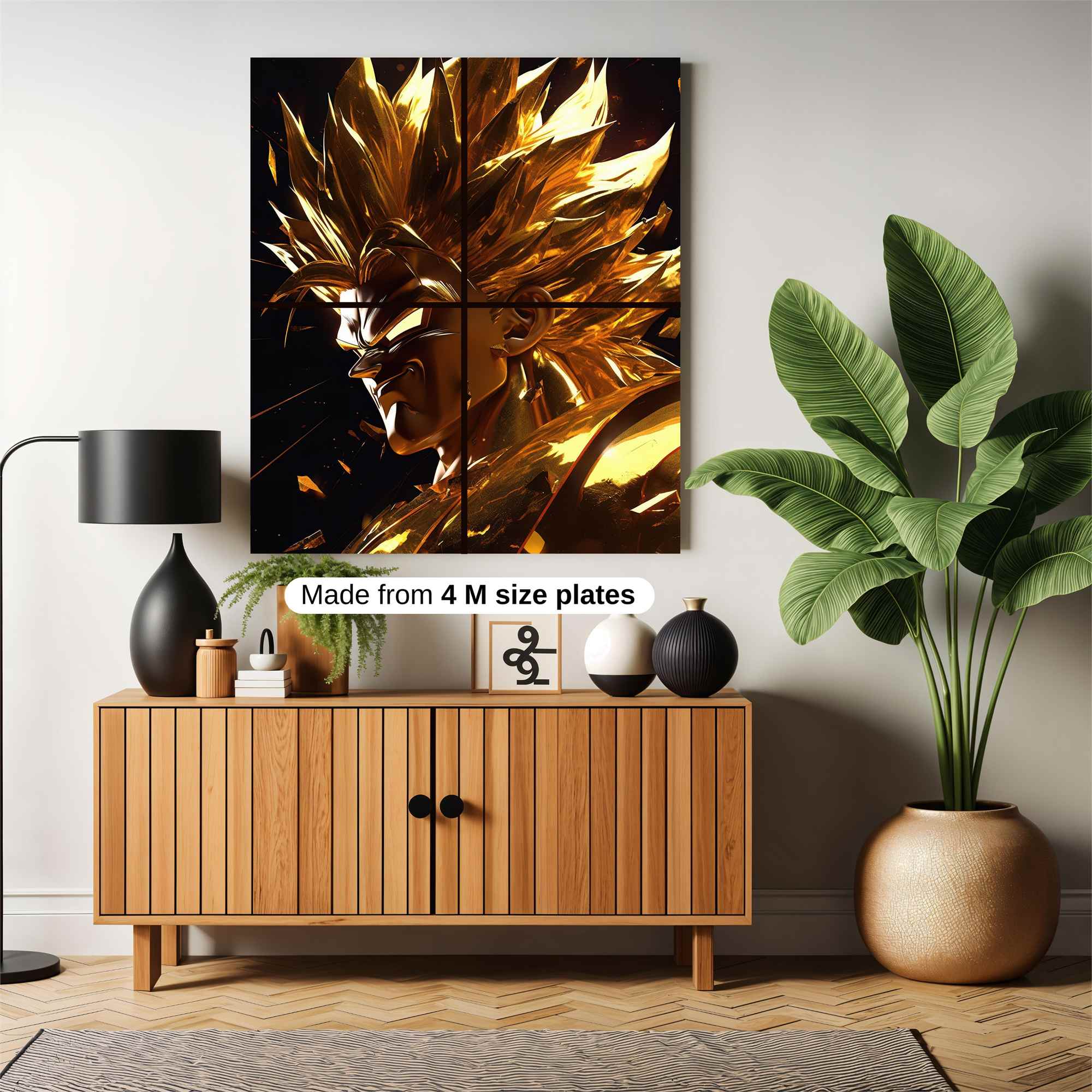 Golden Fury Safe Wall Magnetic / M