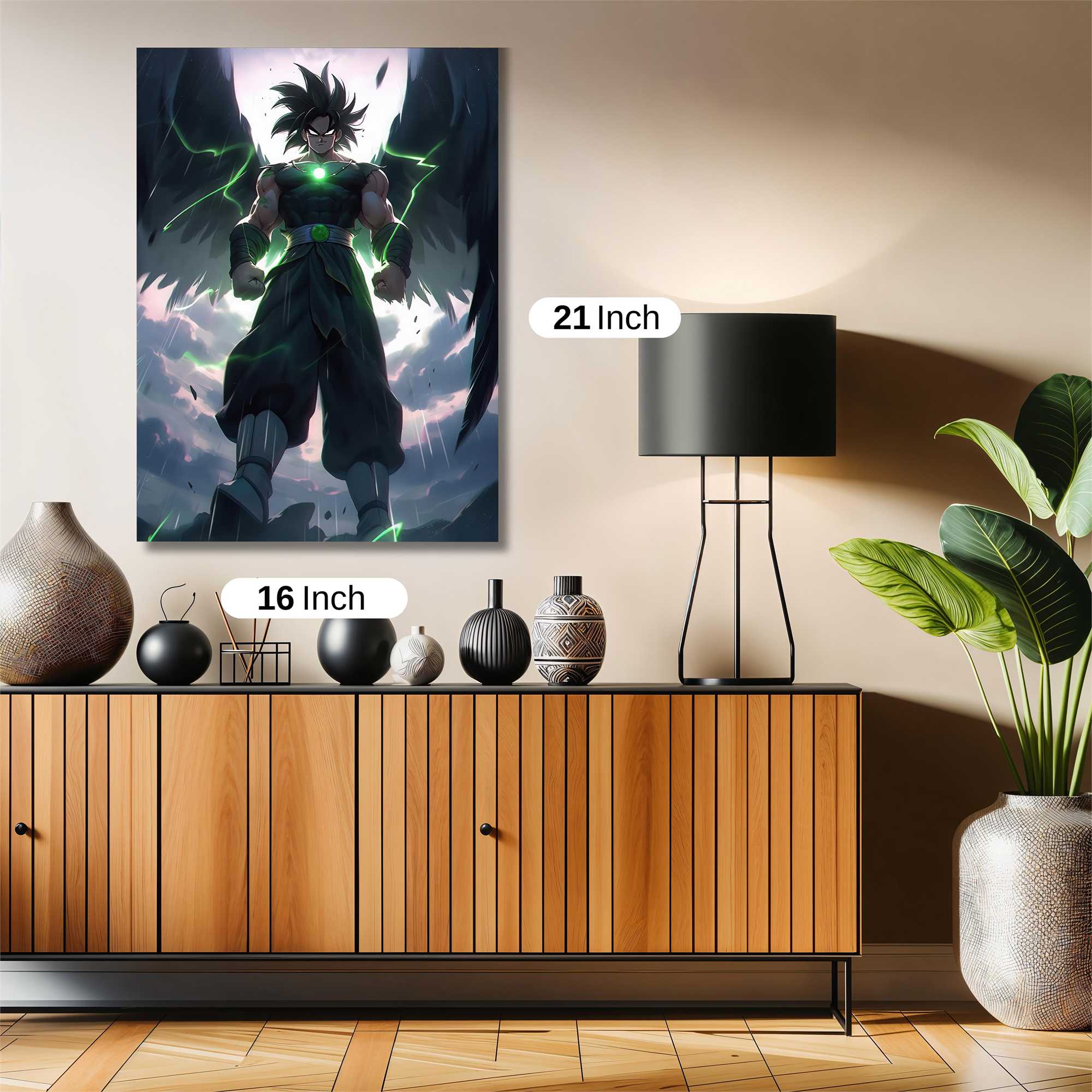 Broly Ascendance Safe Wall Magnetic / M