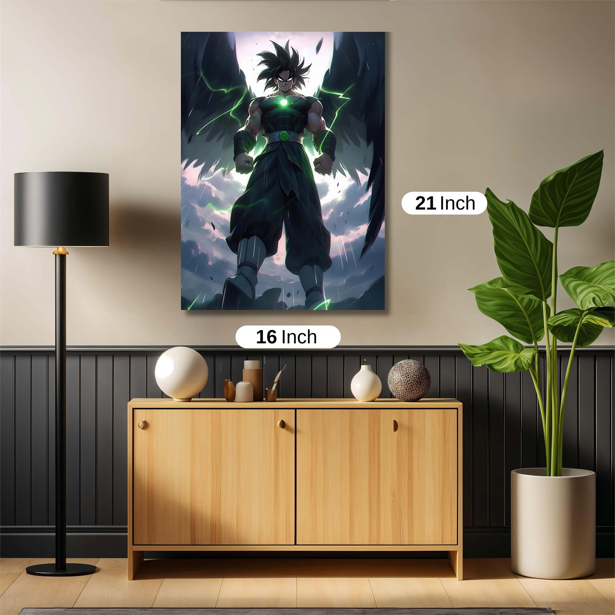 Broly Ascendance Safe Wall Magnetic / M